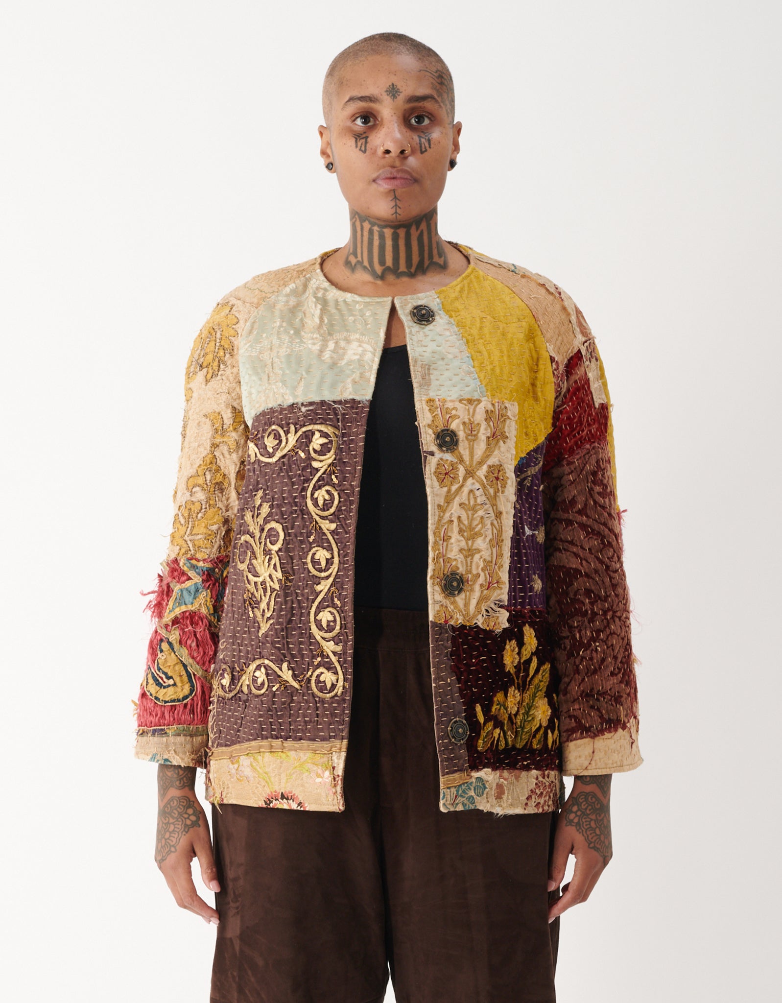 18th Century Brocade & Silk Cecilia Jacket