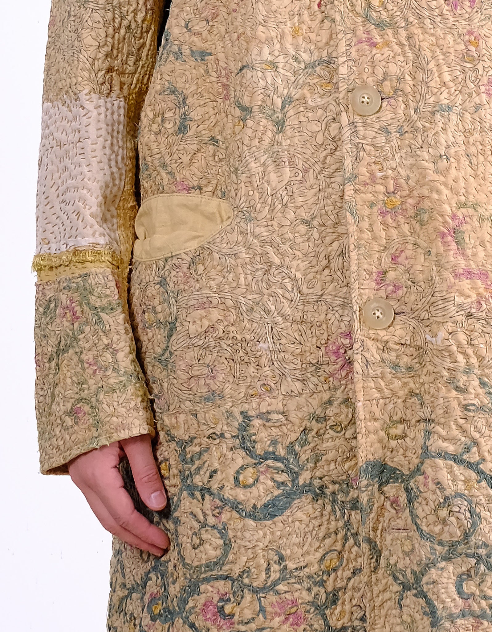 1920s Silk Cedric Coat