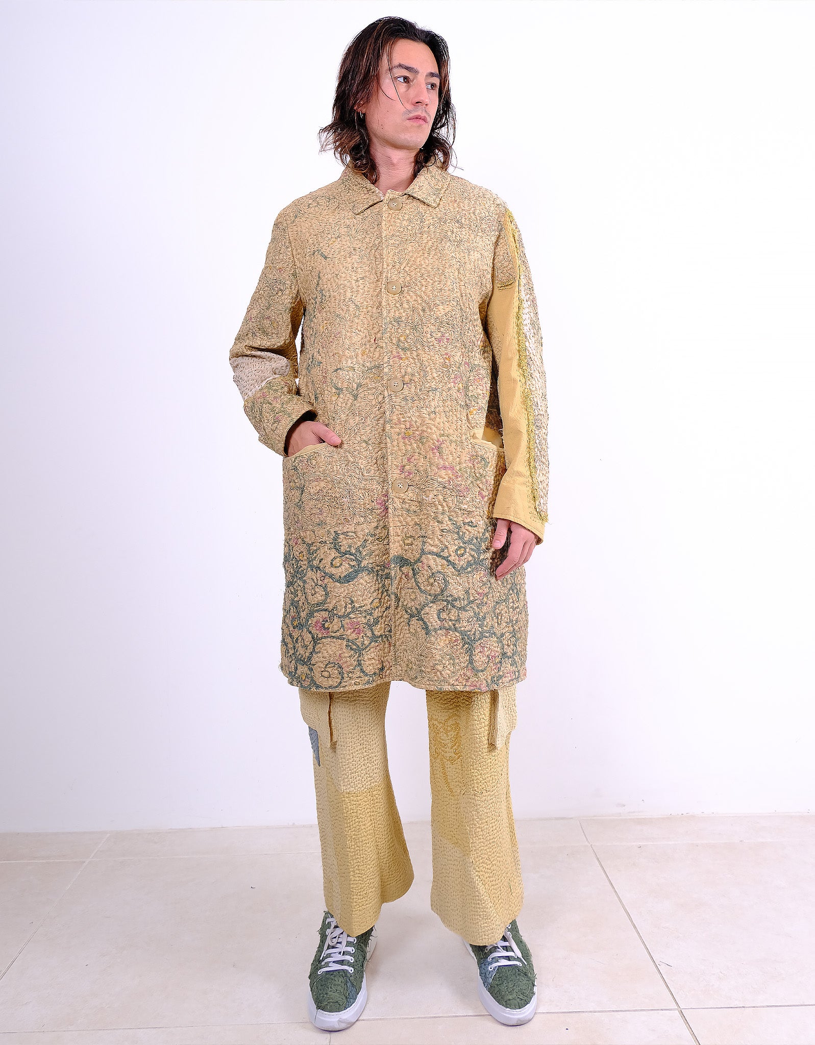 1920s Silk Cedric Coat