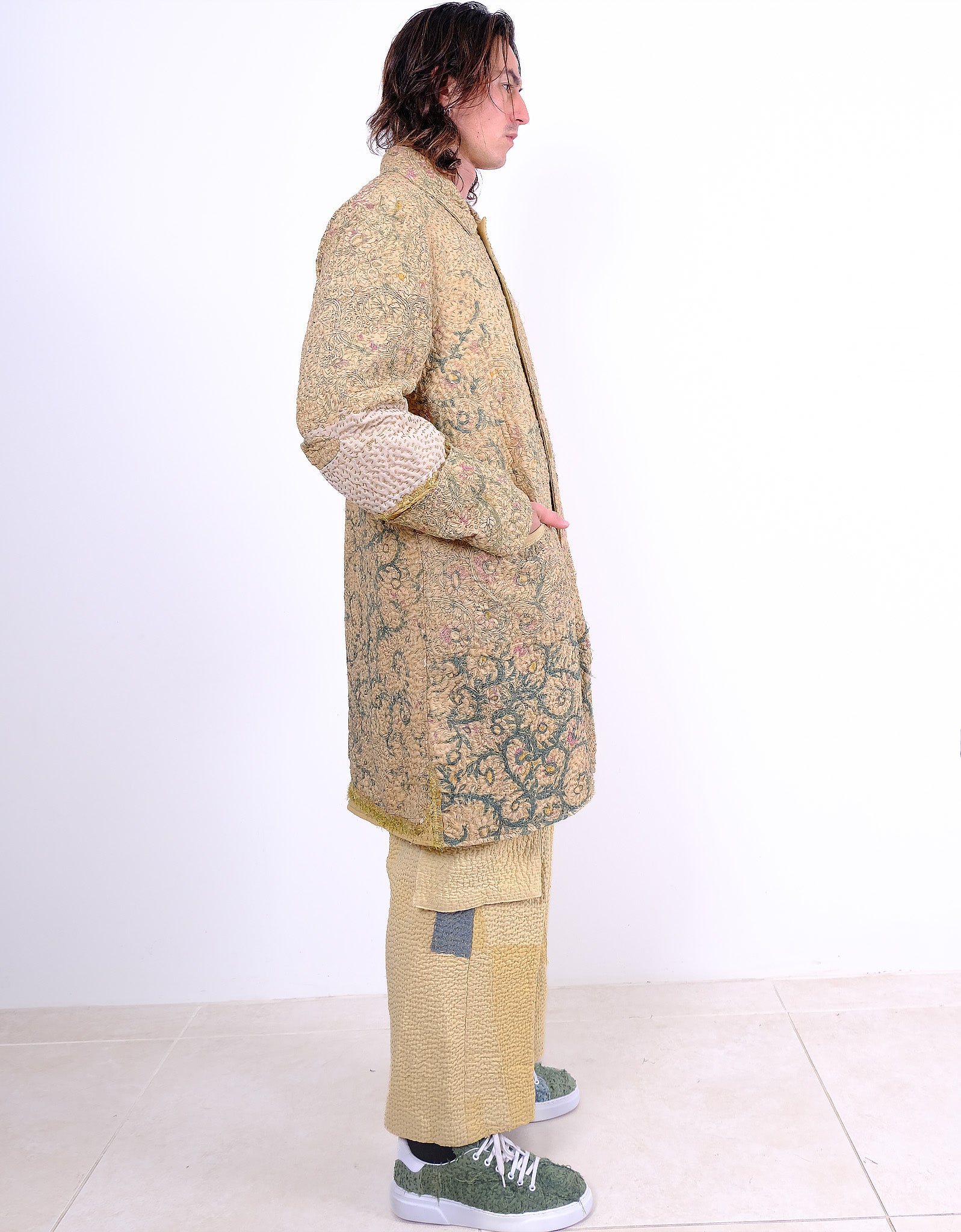1920s Silk Cedric Coat