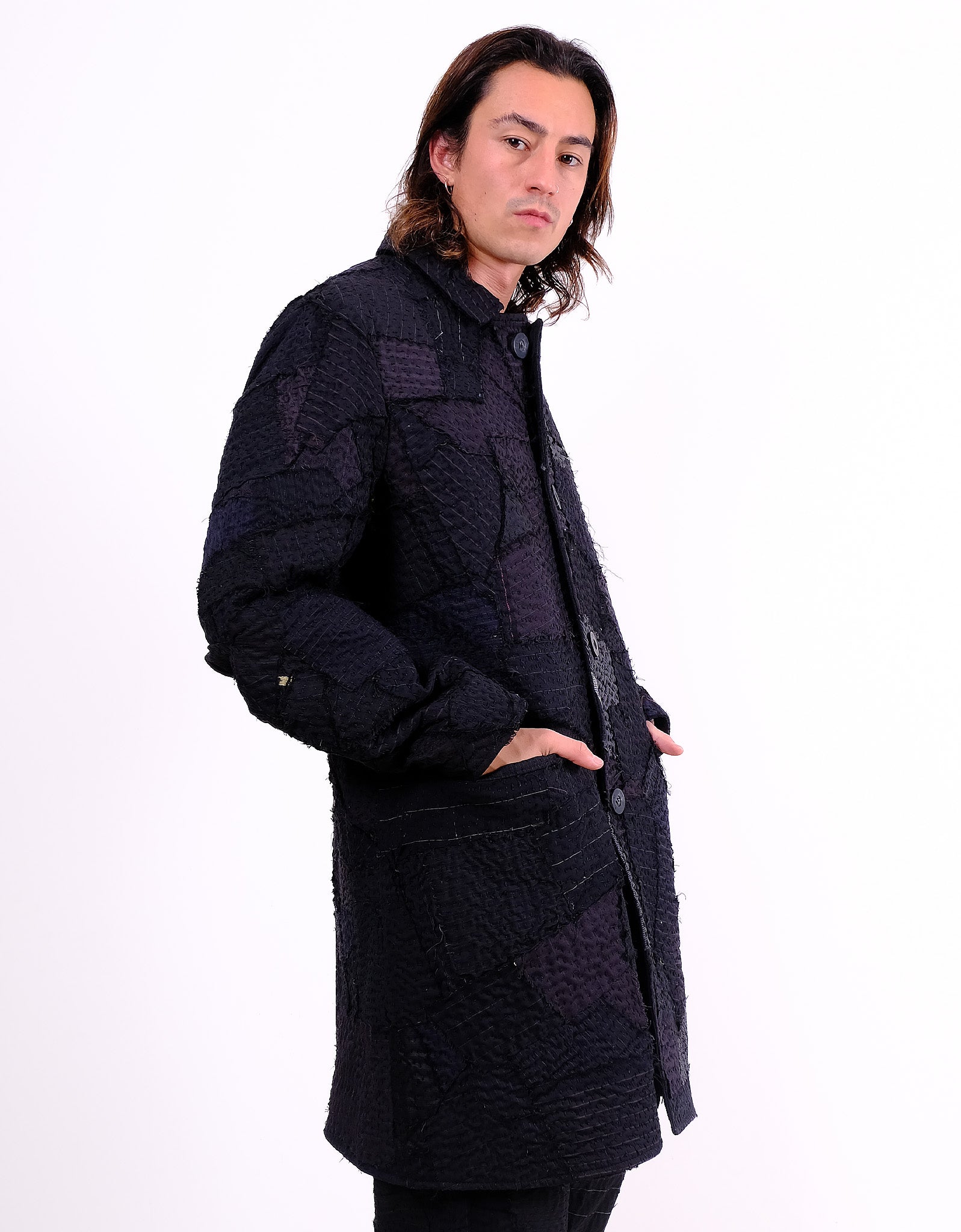 Vintage Wool Suiting Cedric Coat