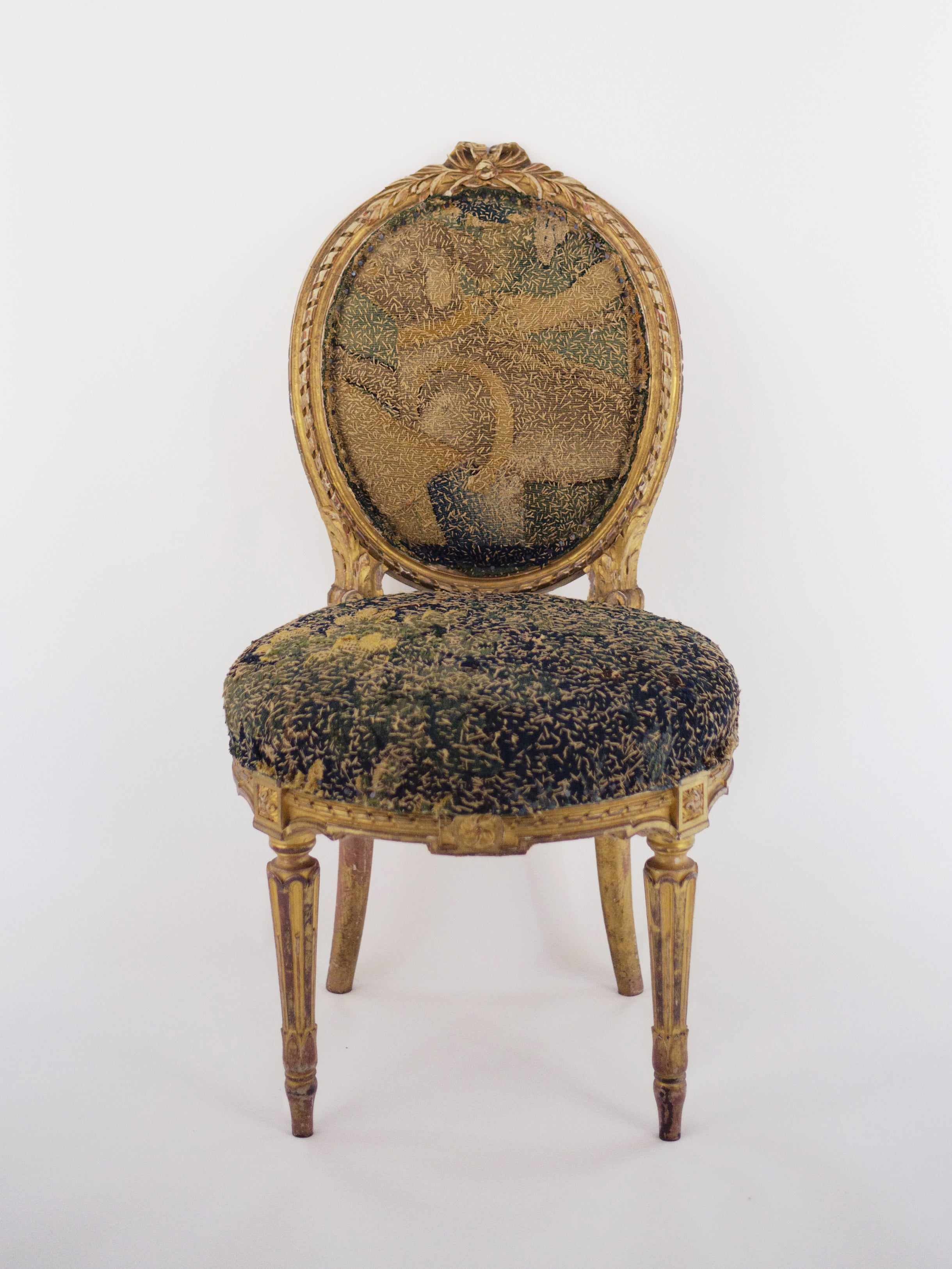 19th Century French Giltwood Dining Chair | 611