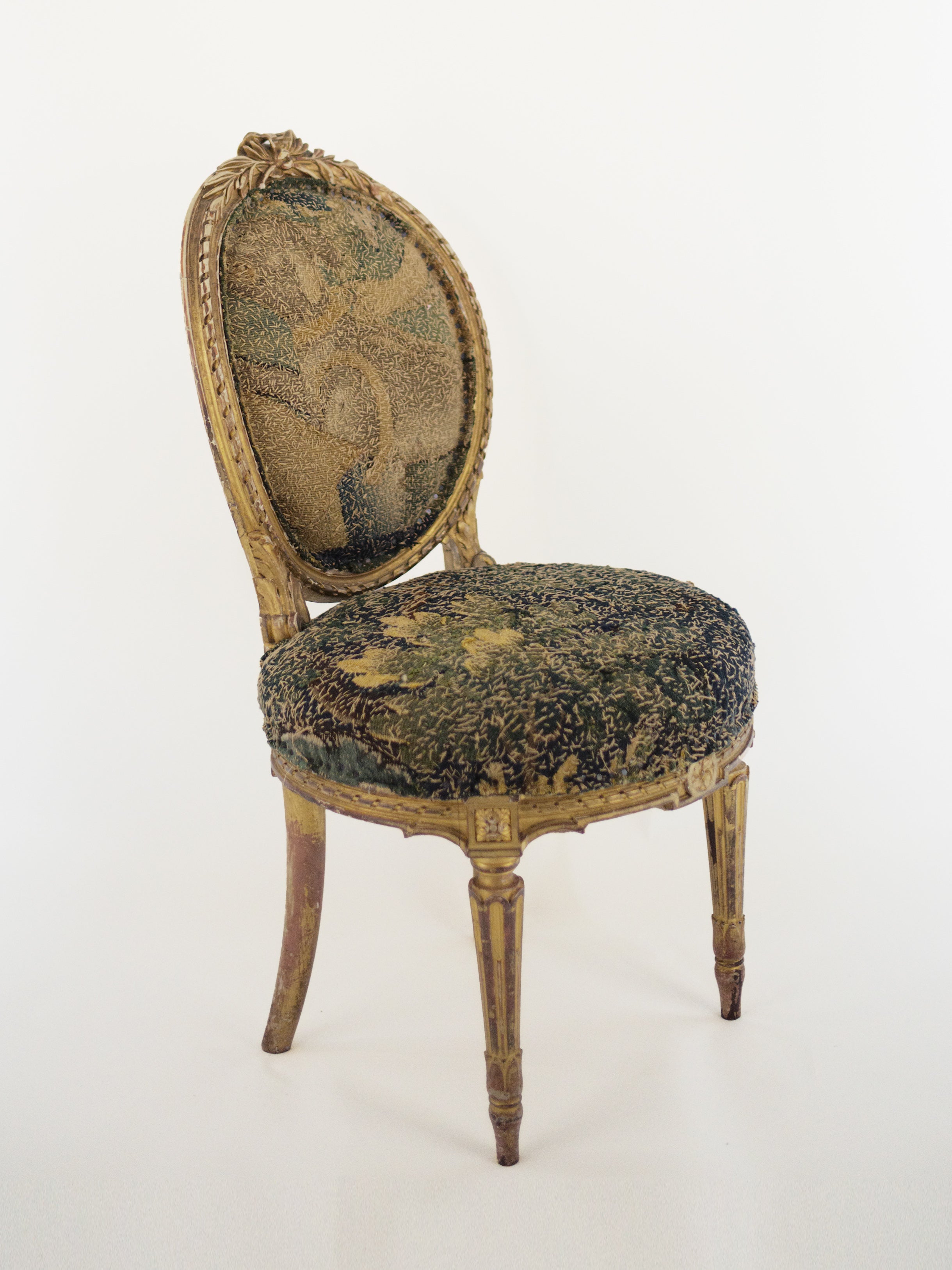 19th Century French Giltwood Dining Chair | 611