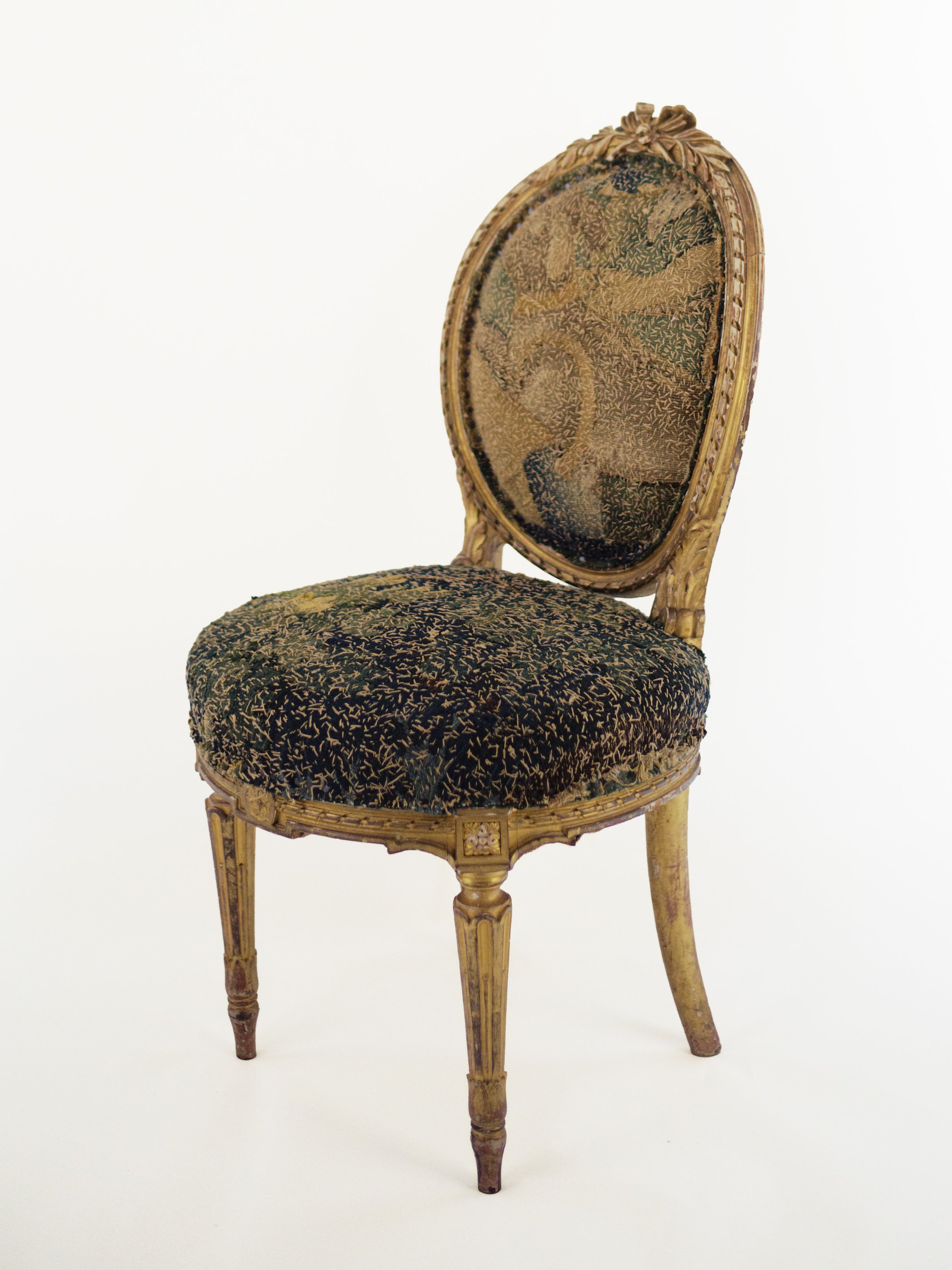 19th Century French Giltwood Dining Chair | 611