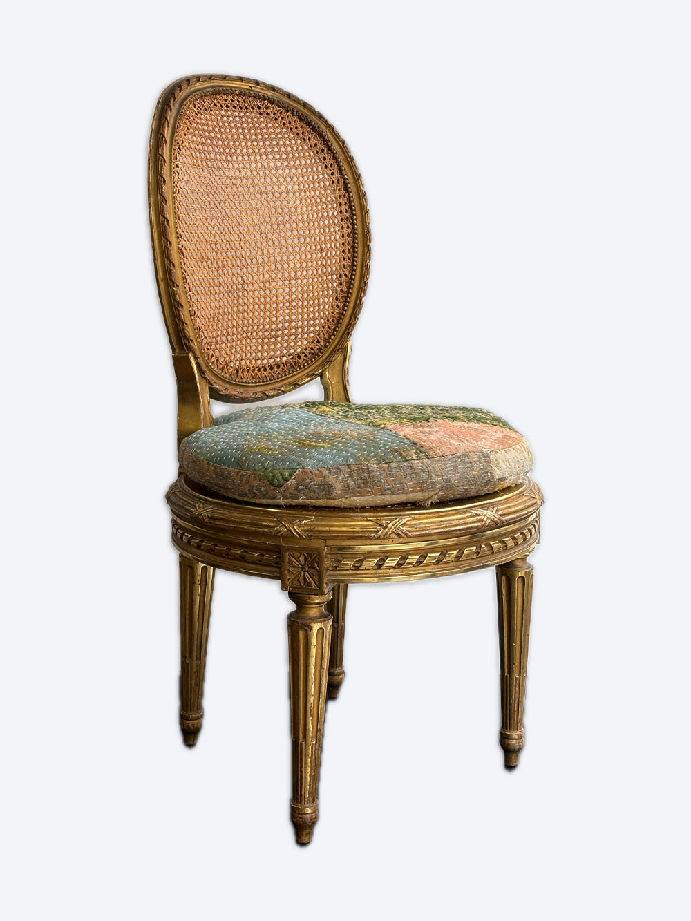 19th Century Gilt Wood Chair | 616