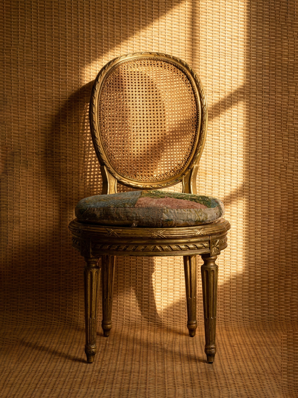 19th Century Gilt Wood Chair | 616
