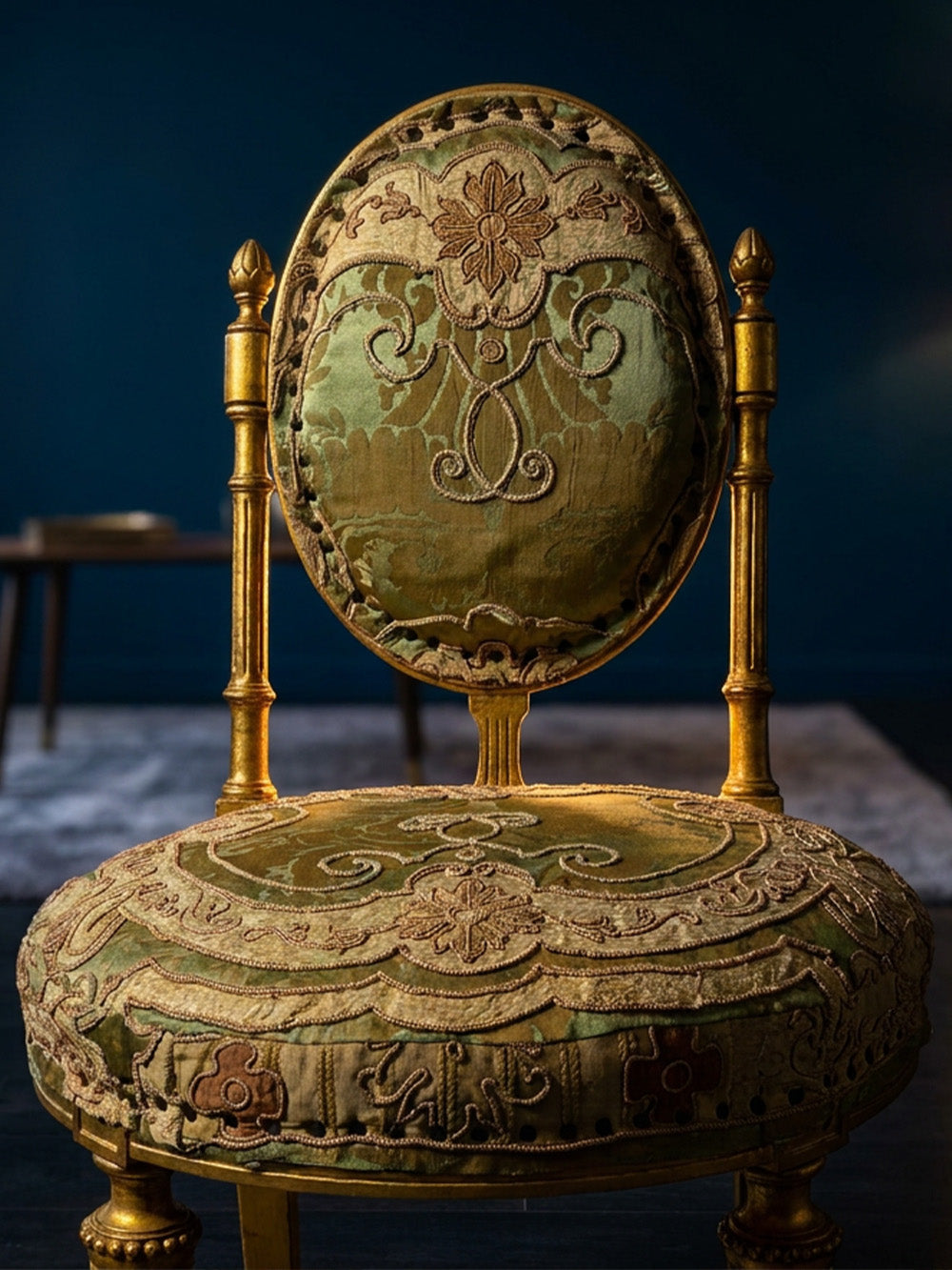 19th Century Giltwood Frame Side Chair | 619