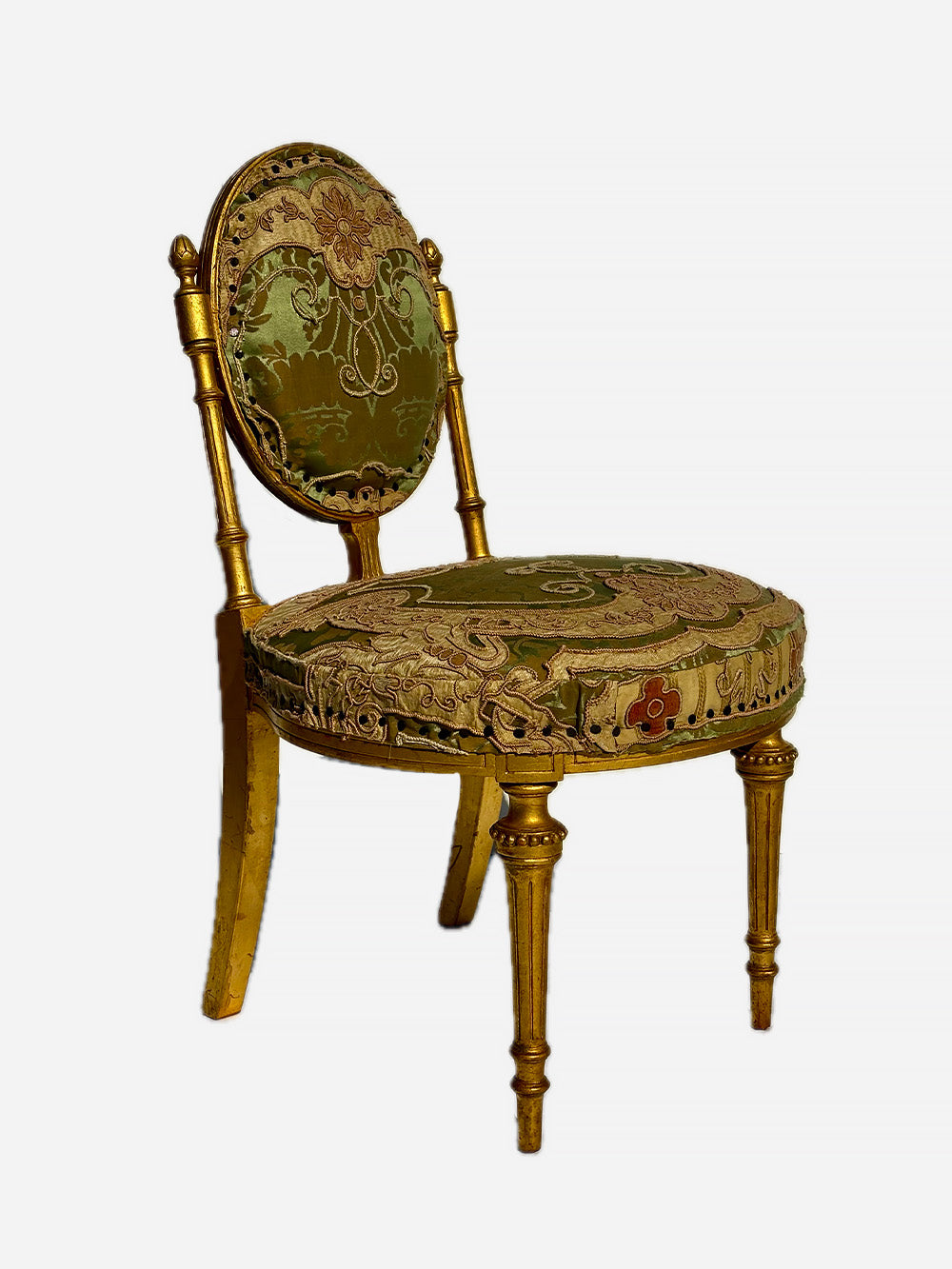 19th Century Giltwood Frame Side Chair | 619