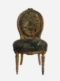 19th Century French Salon Giltwood Chair | 621
