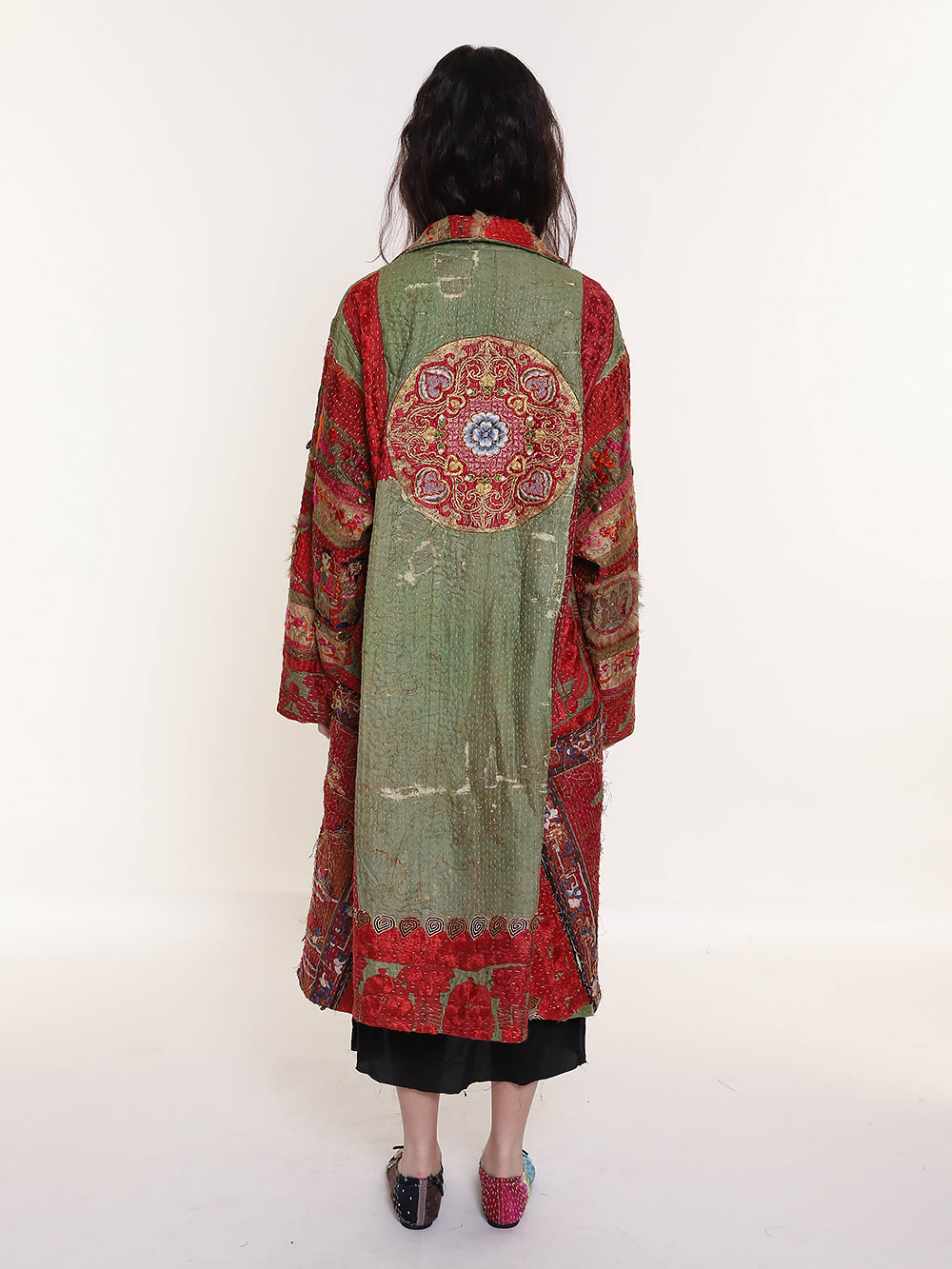 19th Century Chinese Silk Cilla Coat