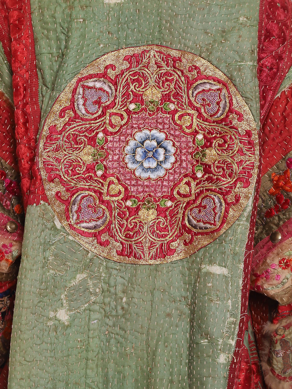 19th Century Chinese Silk Cilla Coat