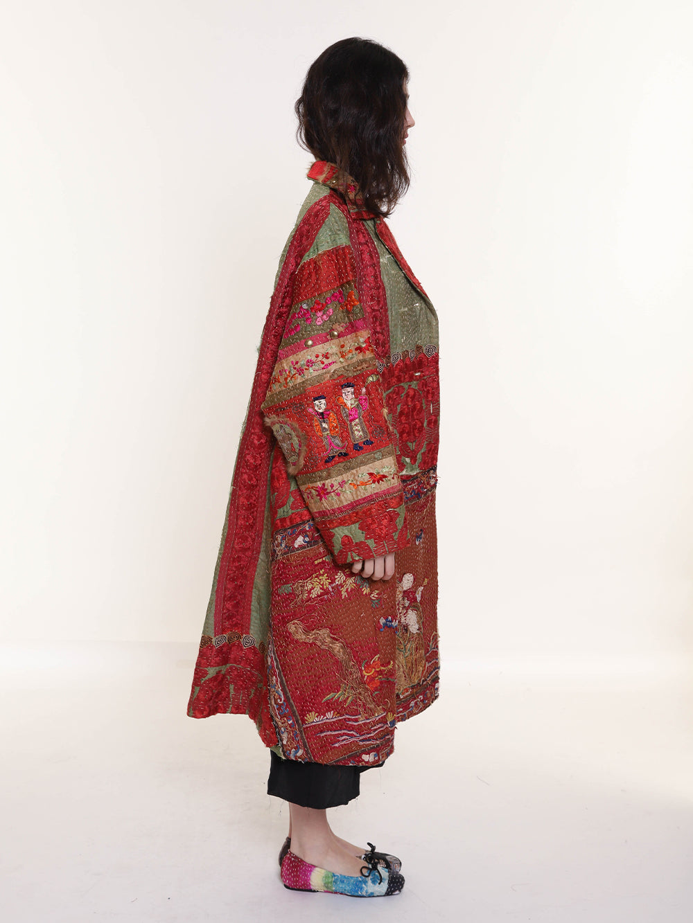 19th Century Chinese Silk Cilla Coat