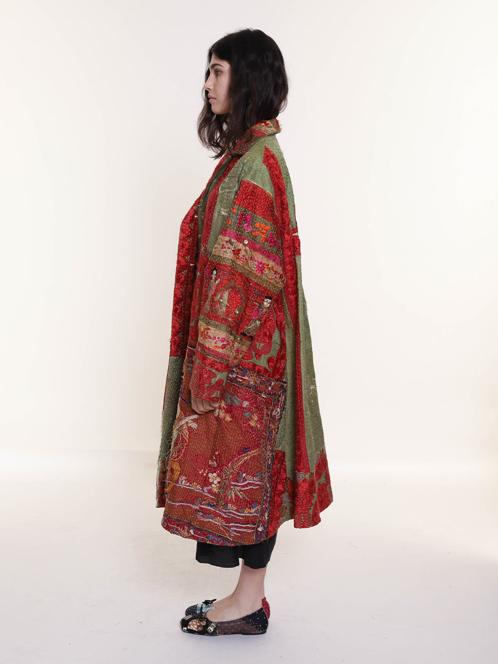 19th Century Chinese Silk Cilla Coat