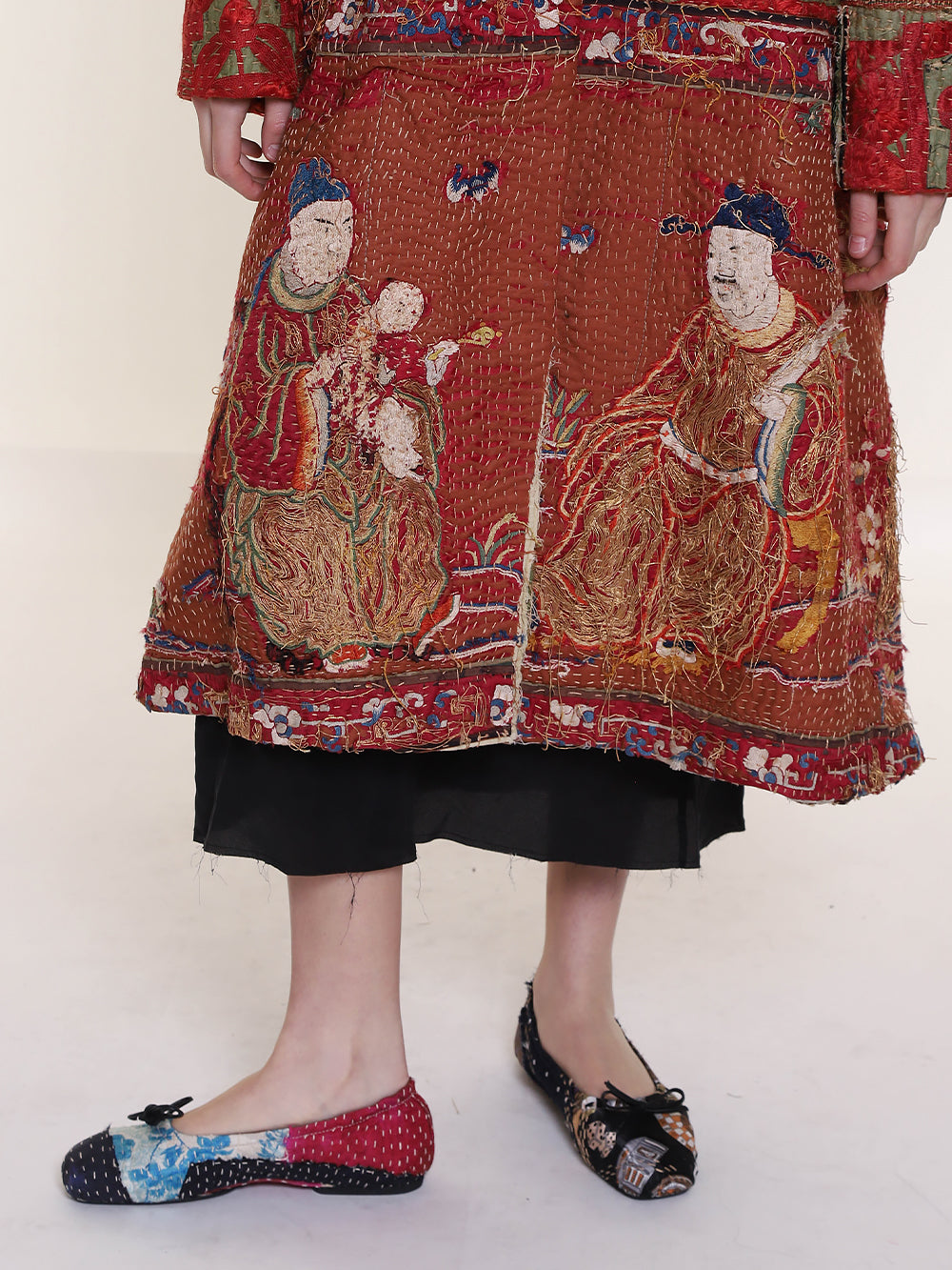 19th Century Chinese Silk Cilla Coat