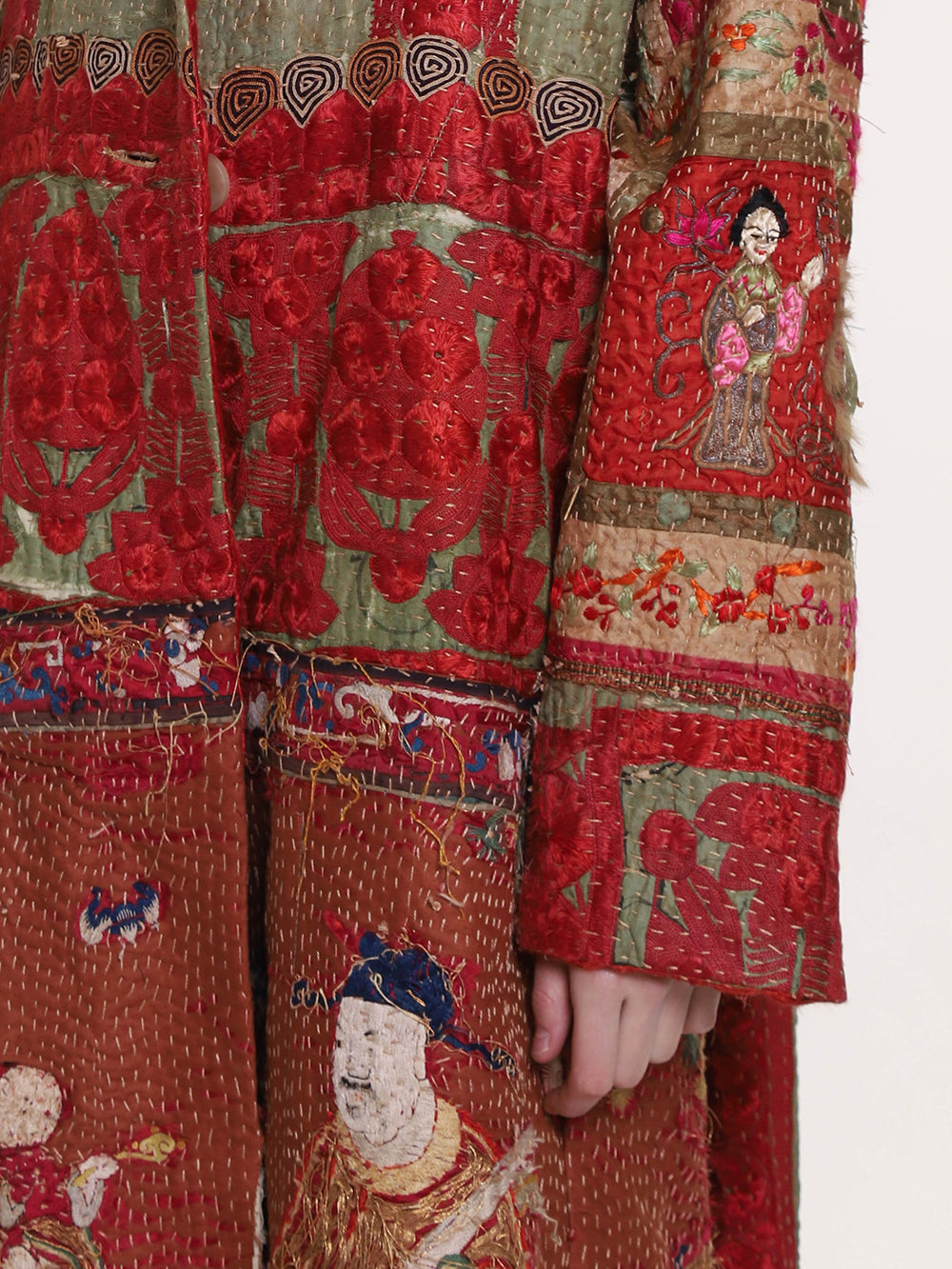 19th Century Chinese Silk Cilla Coat