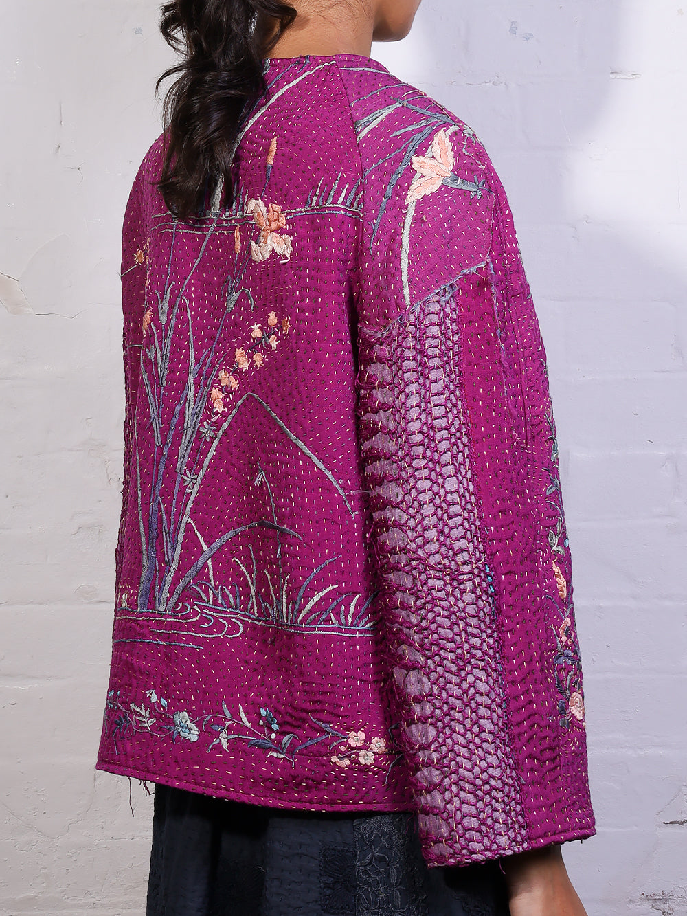 19th Century Chinese Silk Ilana Jacket