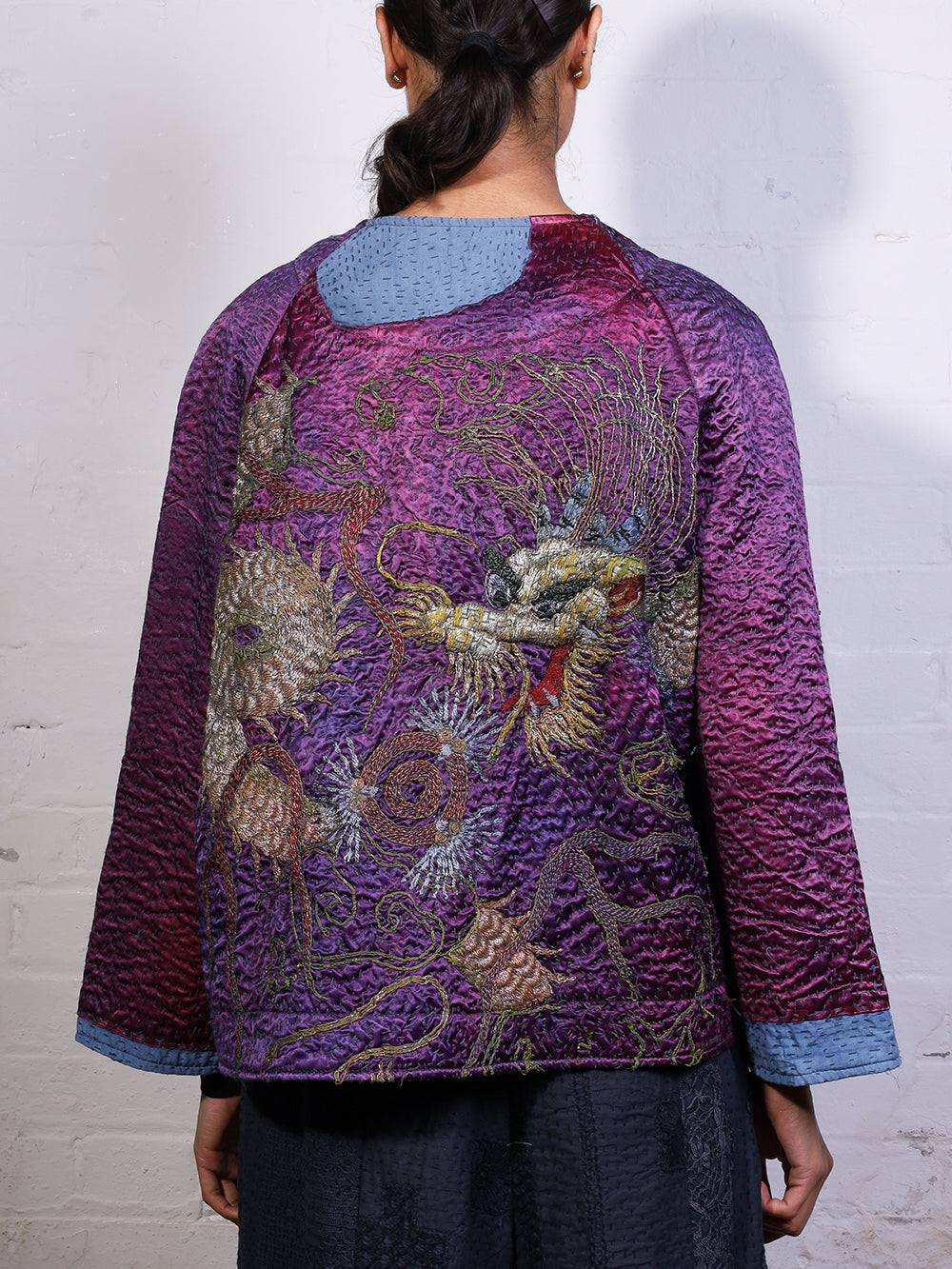 19th Century Chinese Silk Ilana Jacket