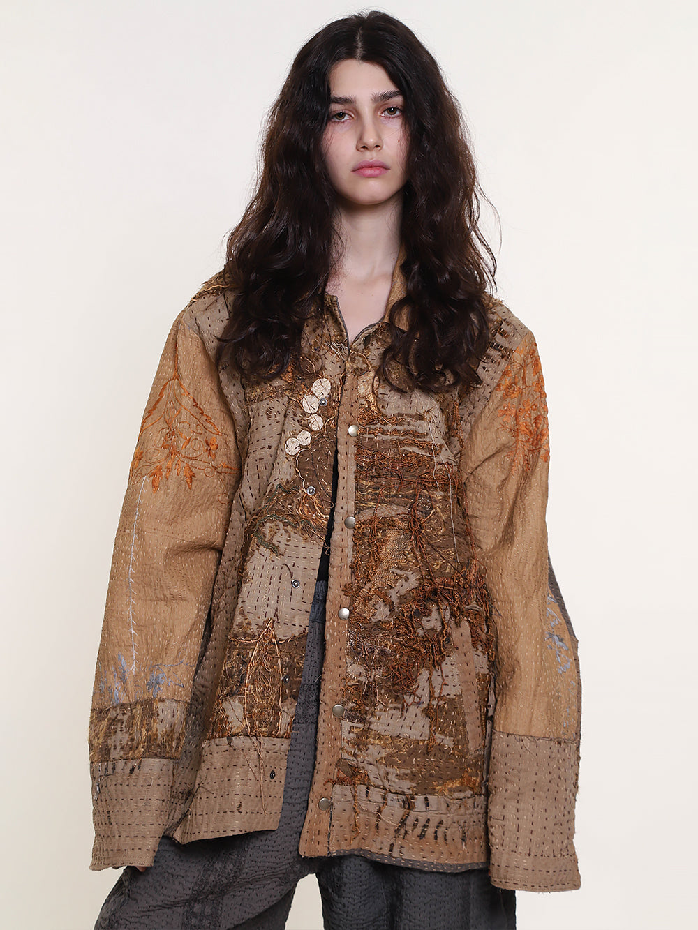19th Century Chinese Silk Milton Jacket