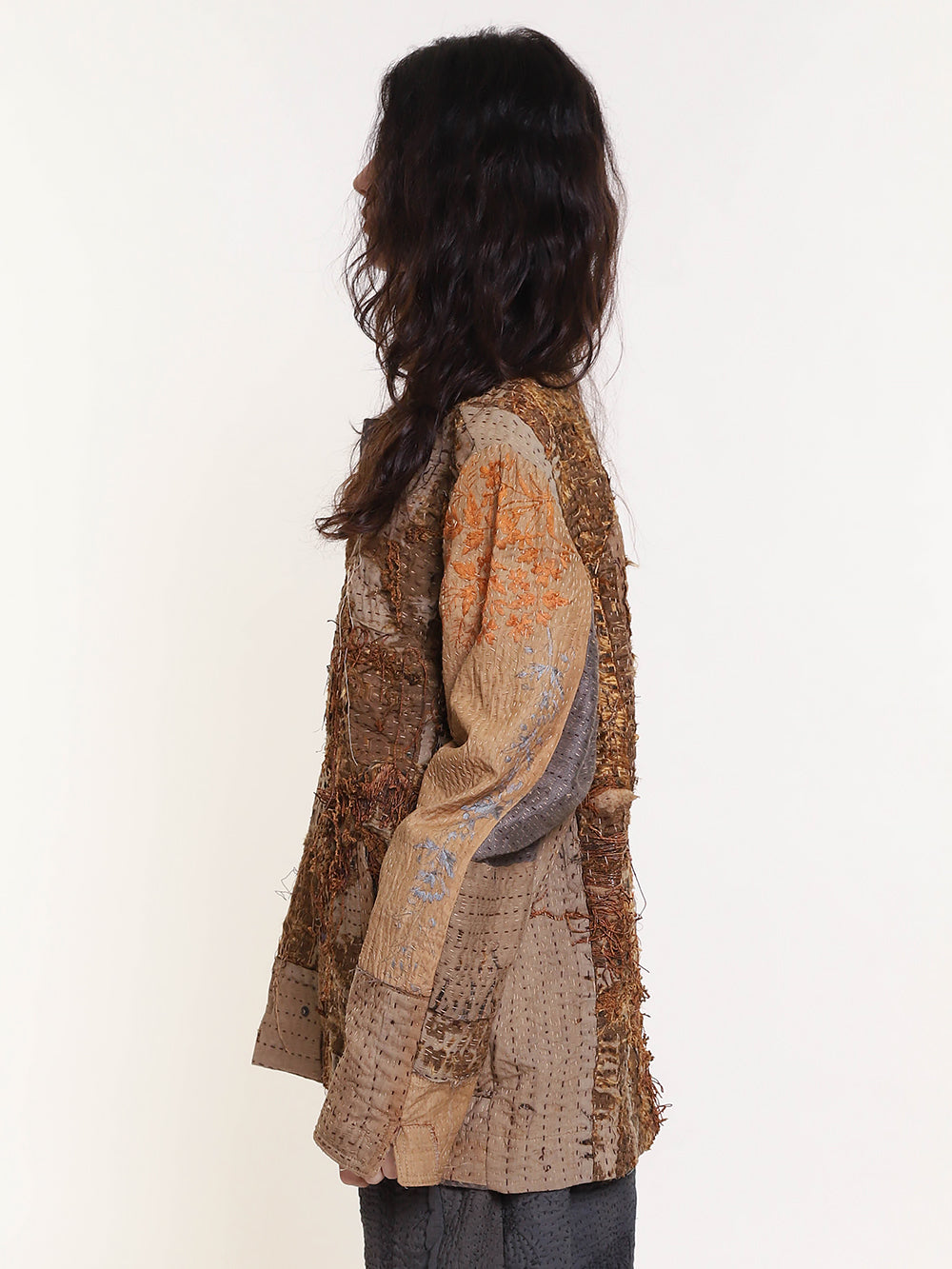 19th Century Chinese Silk Milton Jacket