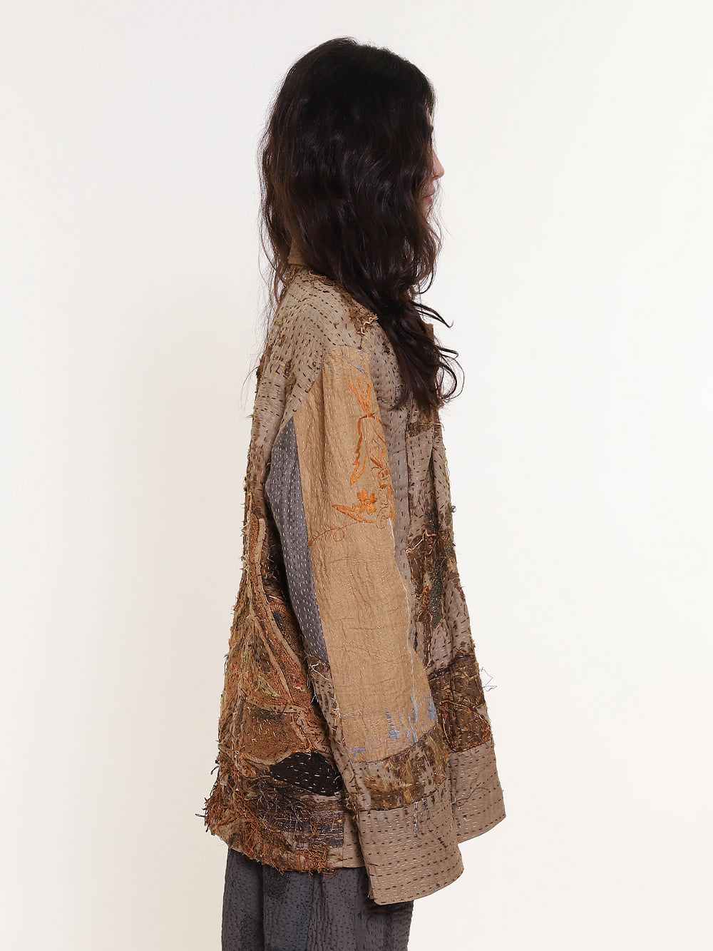 19th Century Chinese Silk Milton Jacket