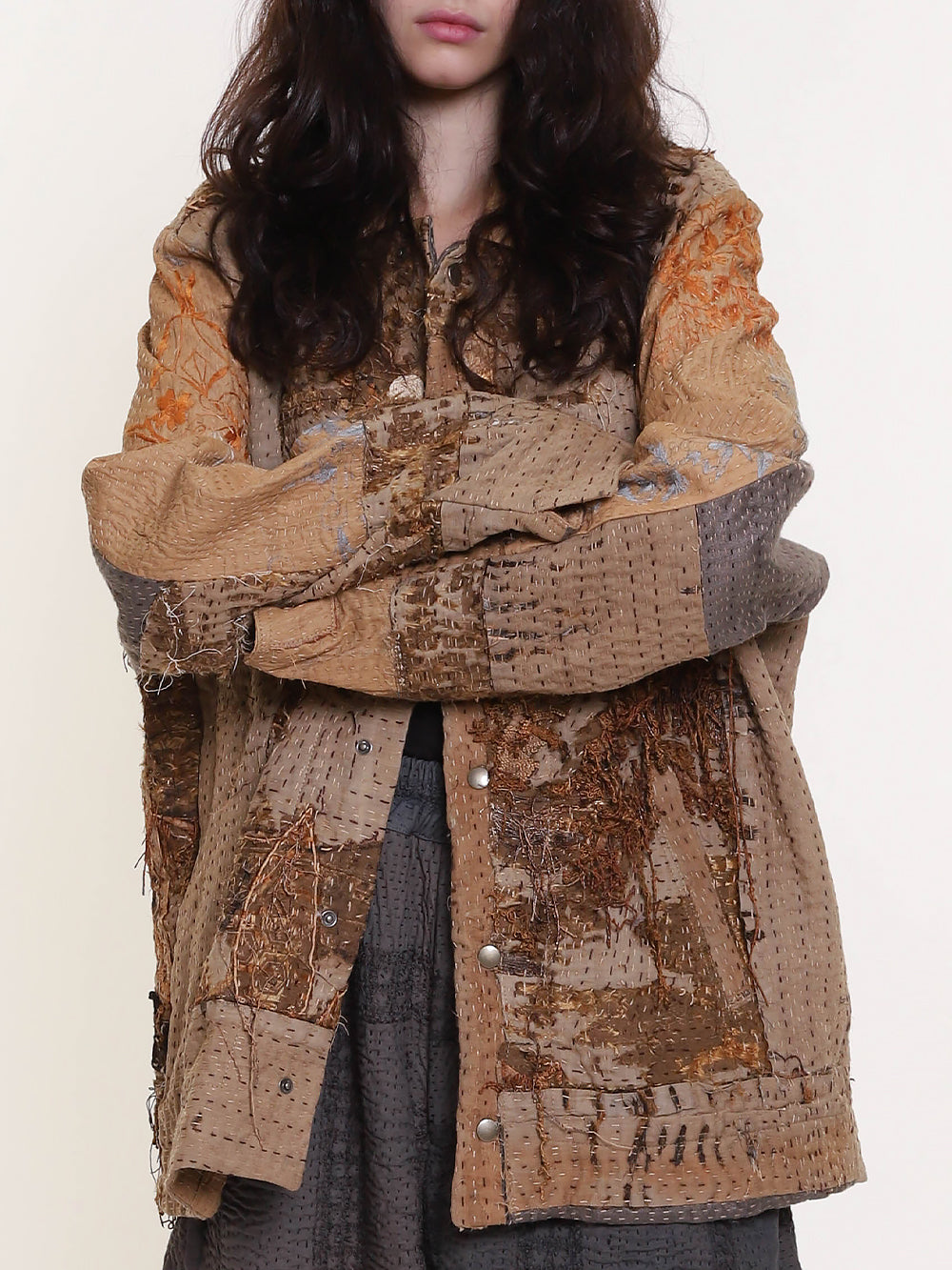 19th Century Chinese Silk Milton Jacket