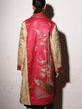 19th Century Chinese Silk Scarlet Coat