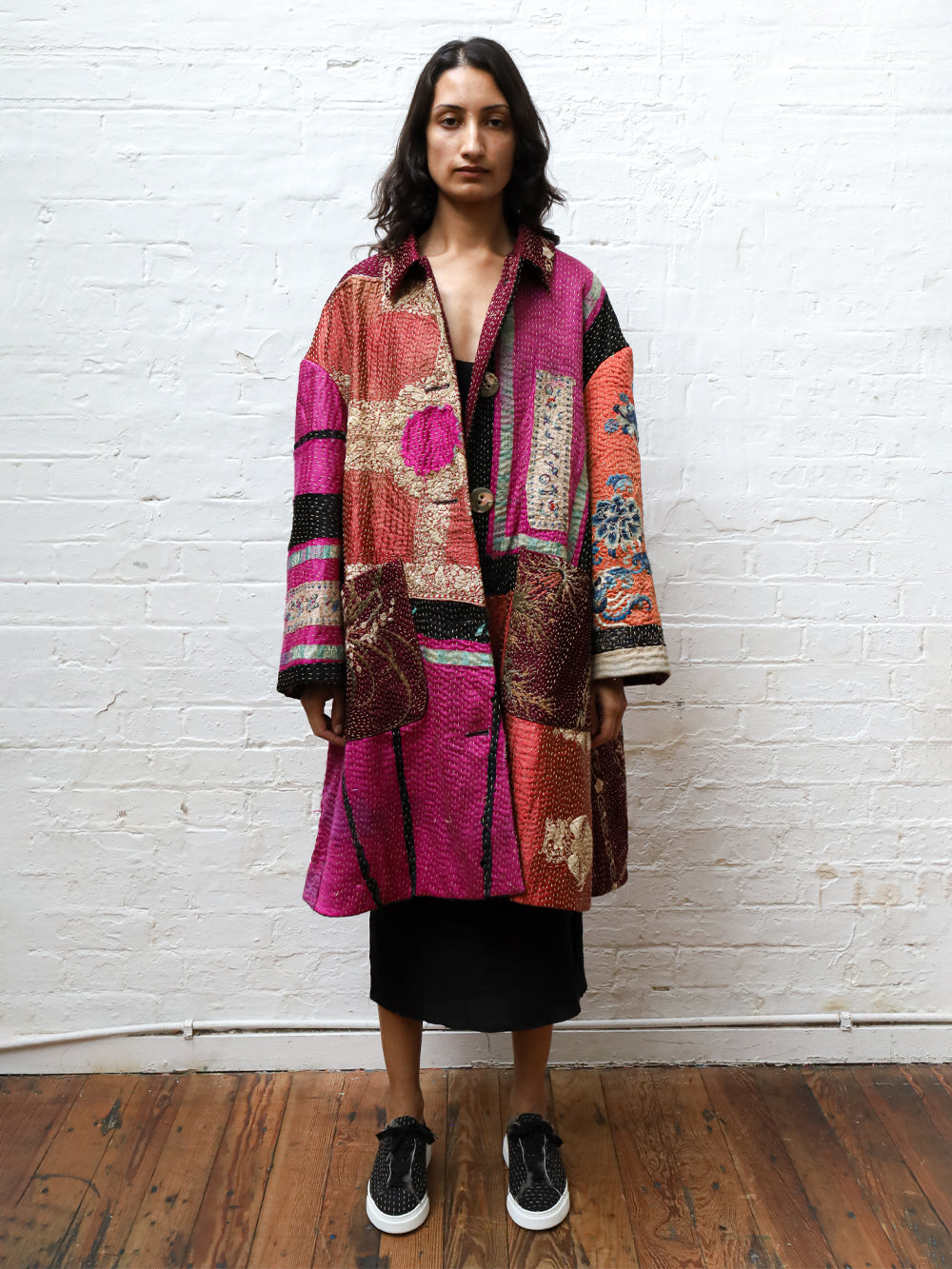19th Century Chinese Silk Tanita Coat