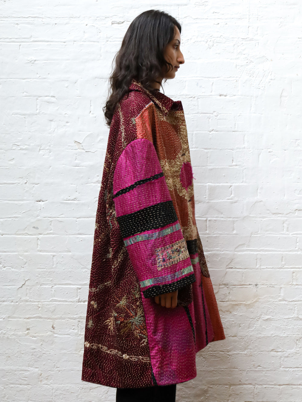 19th Century Chinese Silk Tanita Coat