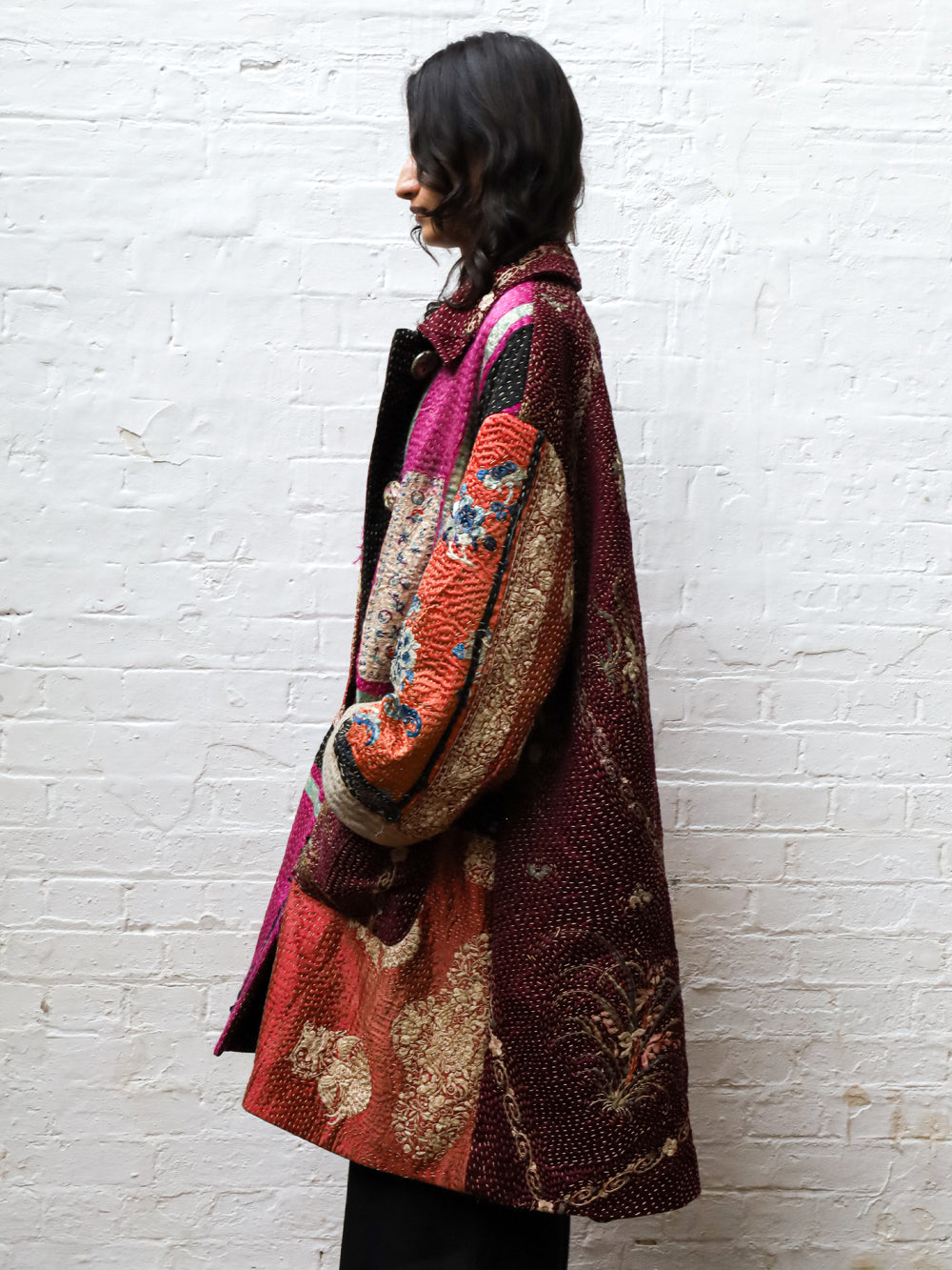 19th Century Chinese Silk Tanita Coat