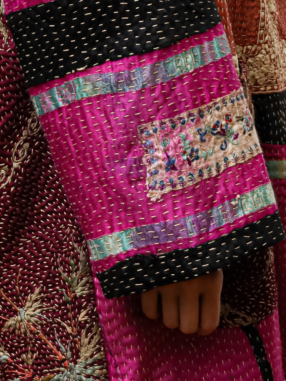 19th Century Chinese Silk Tanita Coat
