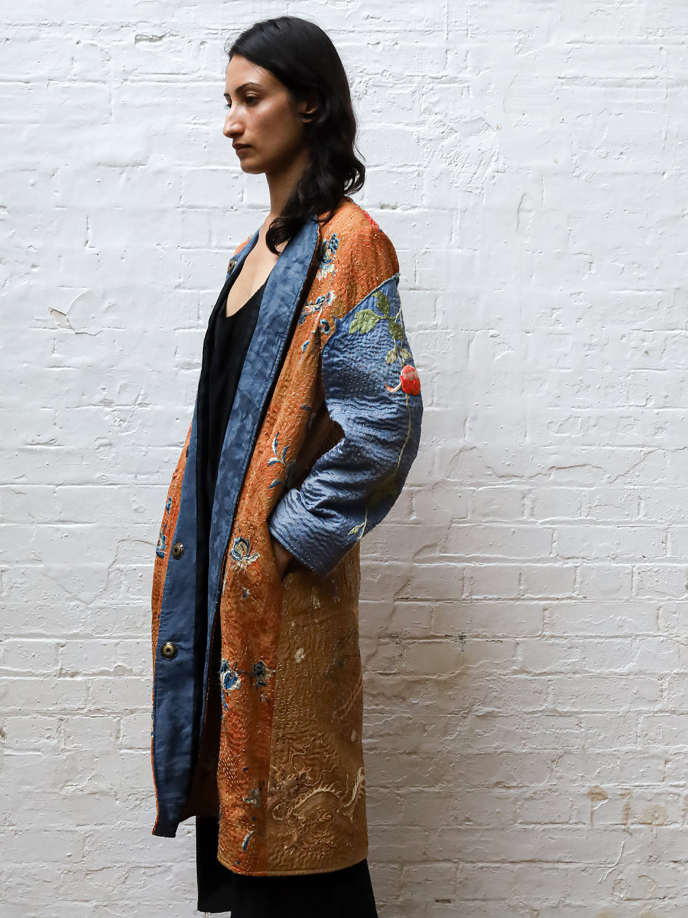 19th Century Chinese Silk Tanita Coat