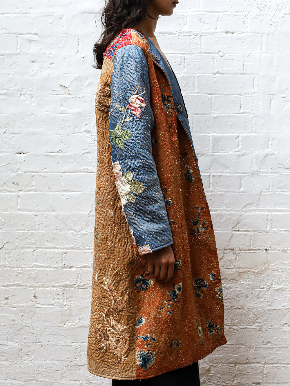 19th Century Chinese Silk Tanita Coat