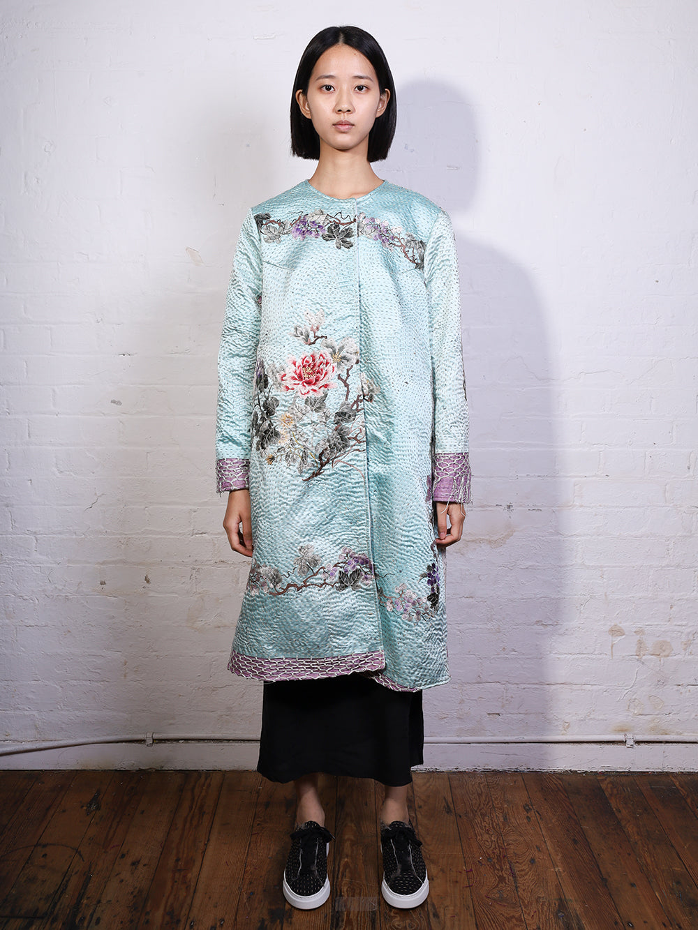 19th Century Chinese Silk Tanita Coat