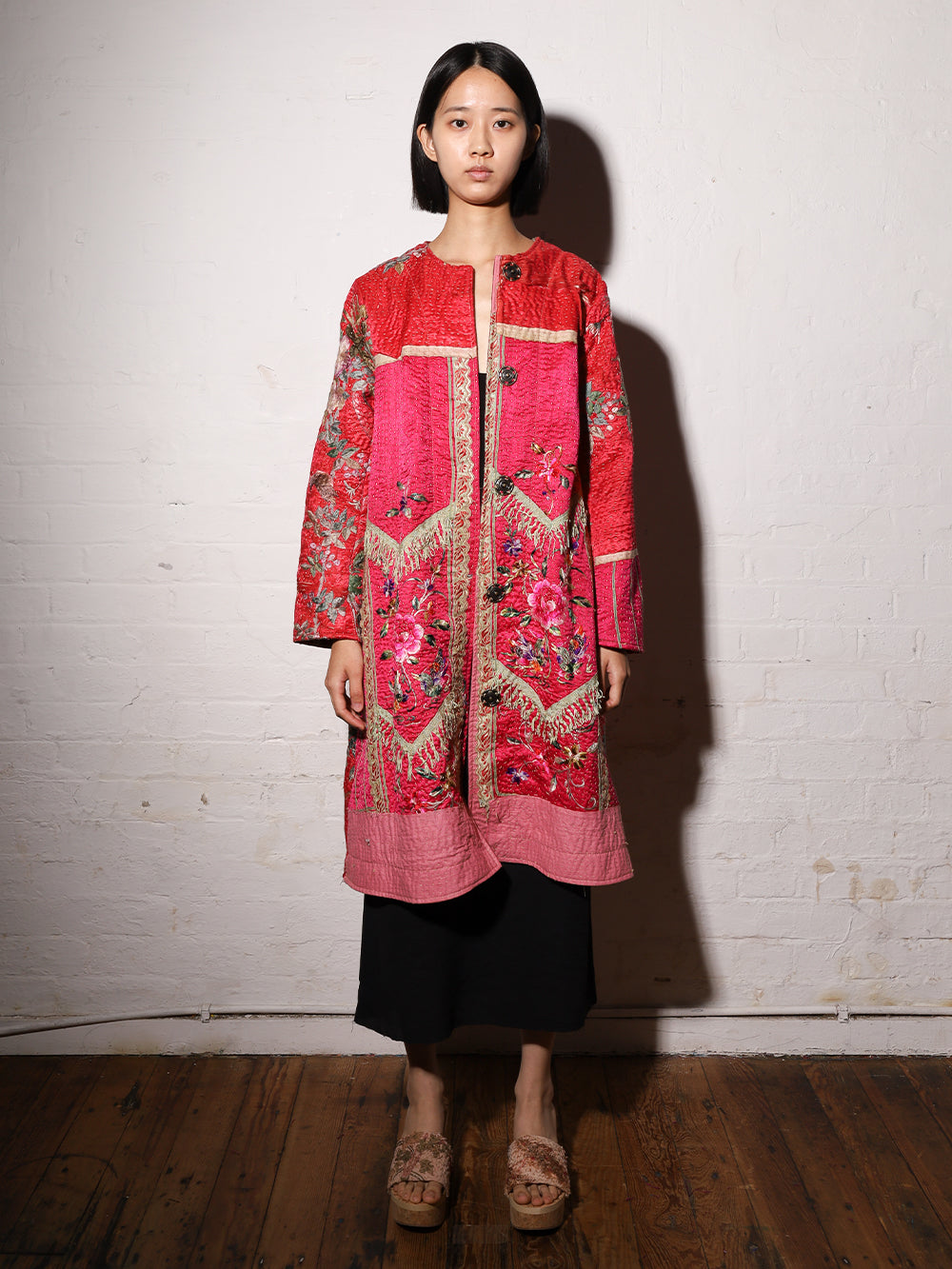 19th Century Chinese Silk Tanita Coat