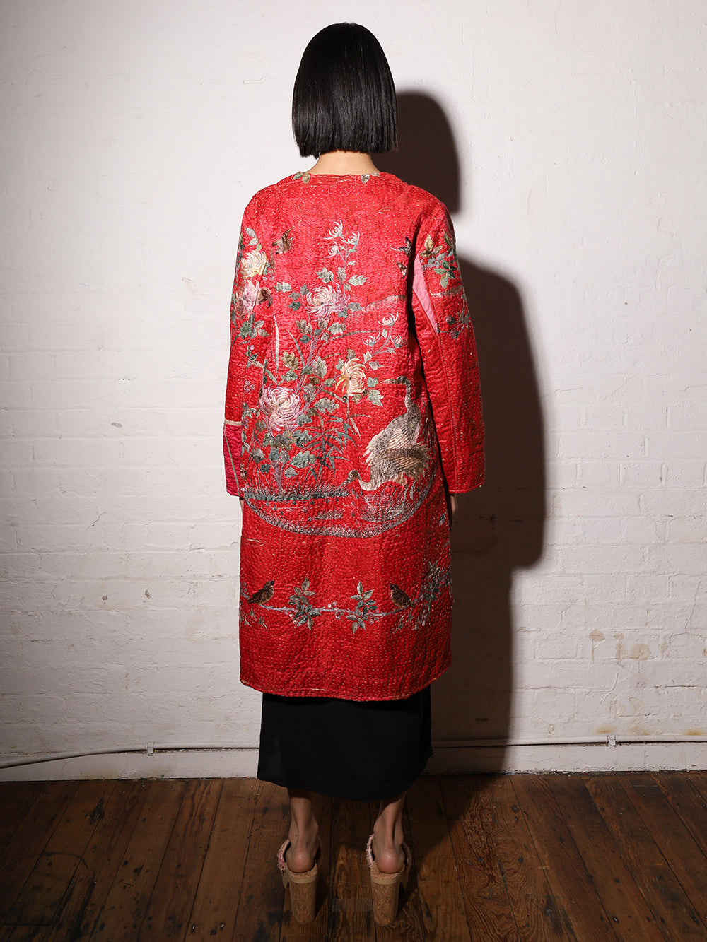 19th Century Chinese Silk Tanita Coat