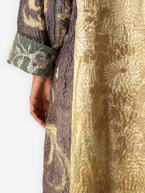 19th Century Chinese Panel Cilla Coat