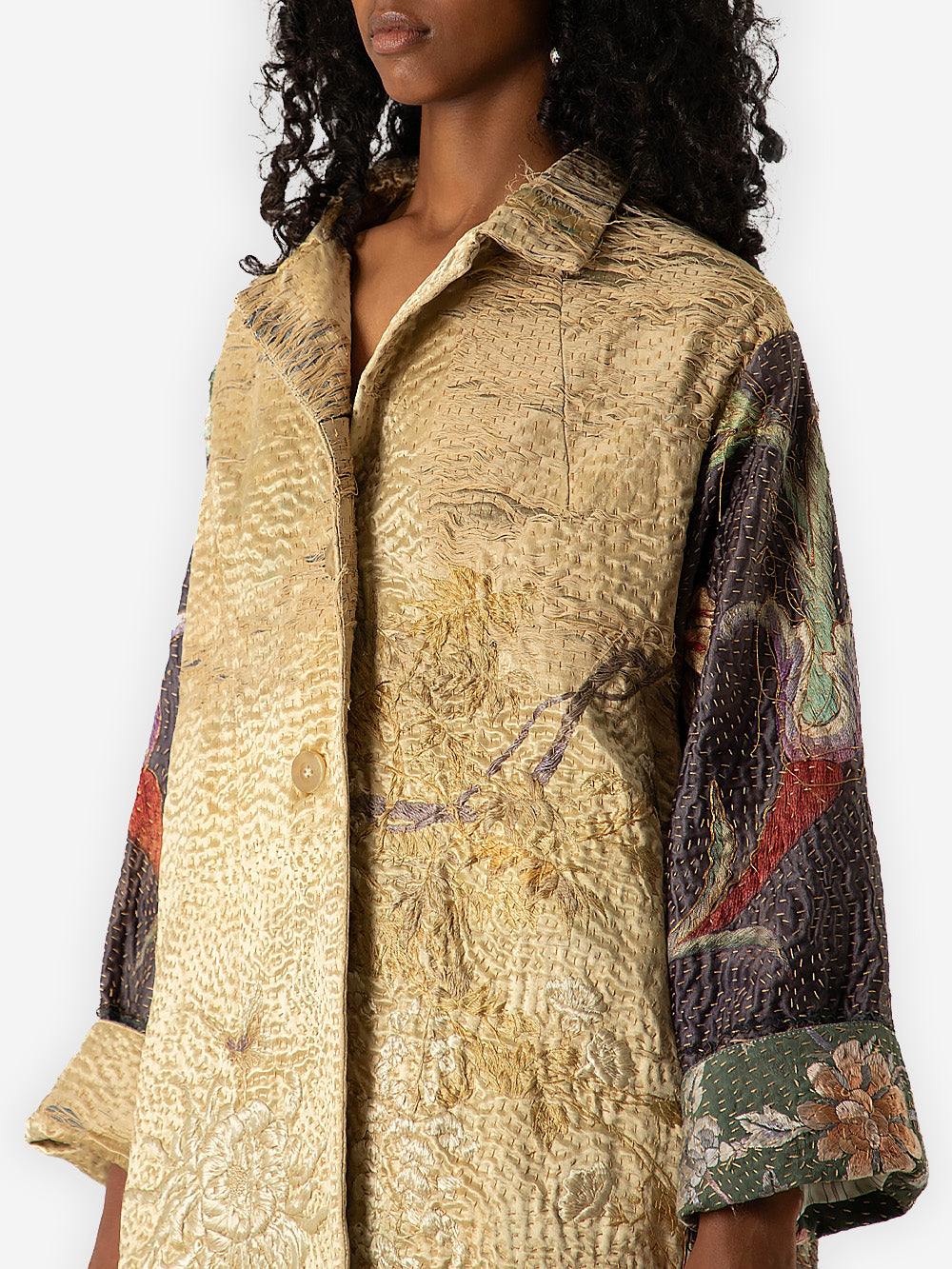 19th Century Chinese Panel Cilla Coat