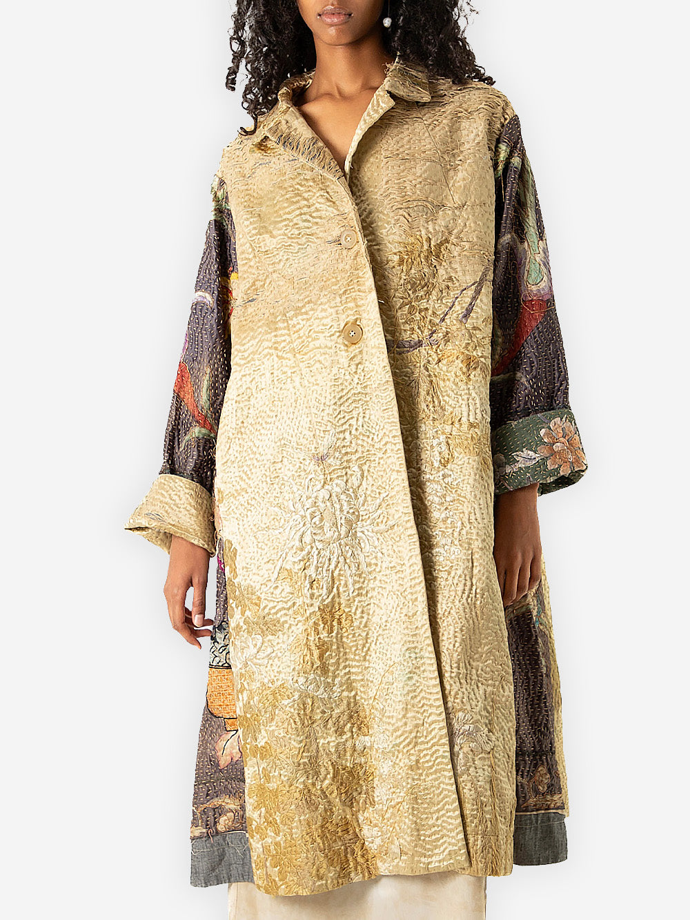 19th Century Chinese Panel Cilla Coat