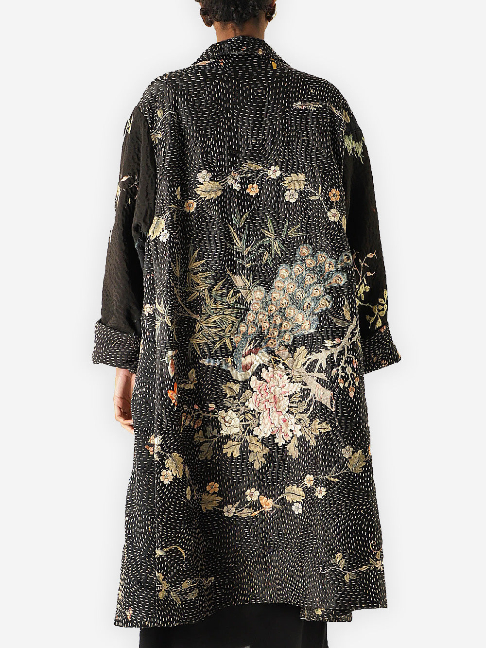 19th Century Chinese Silk Cilla Coat