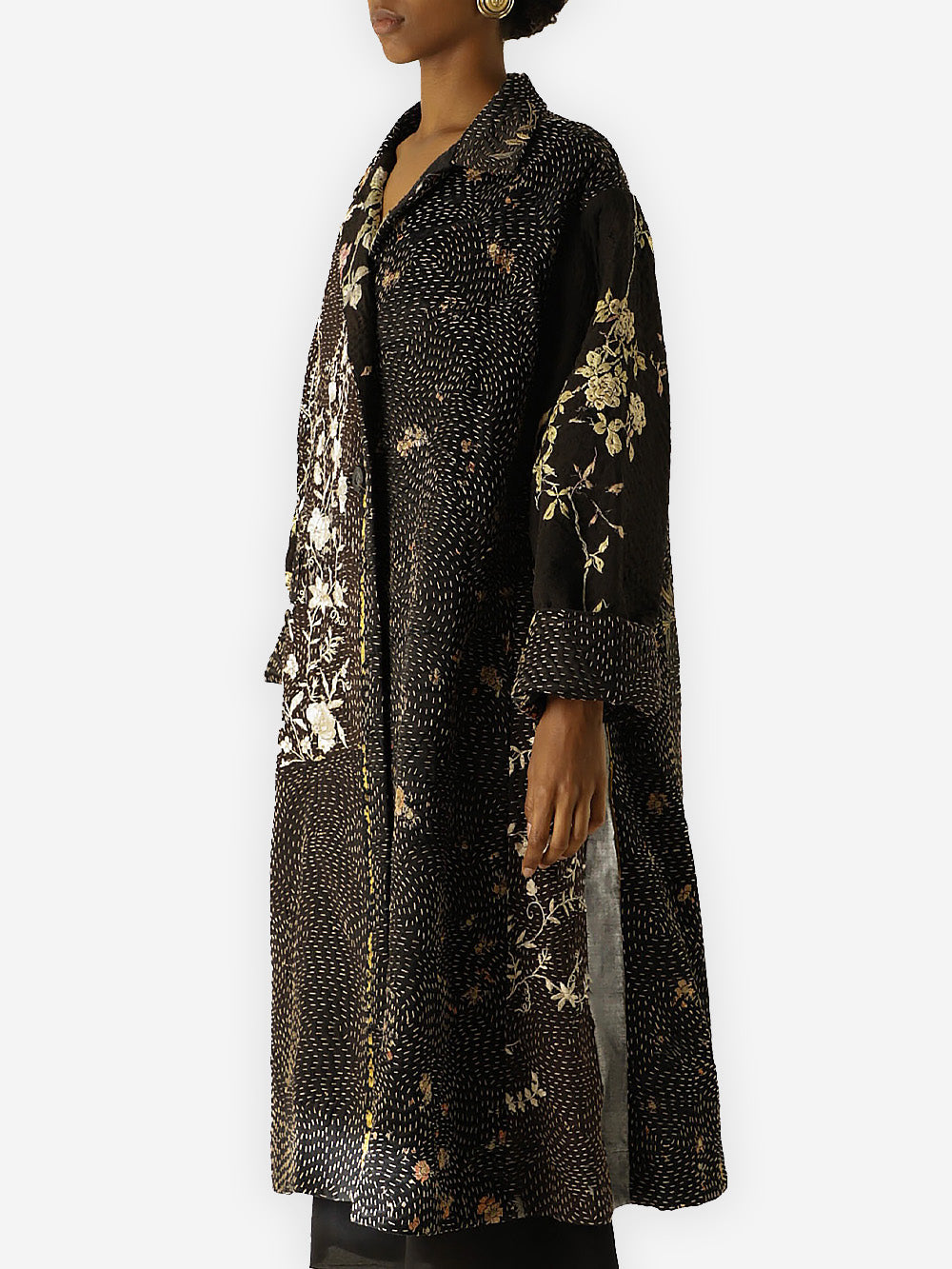 19th Century Chinese Silk Cilla Coat
