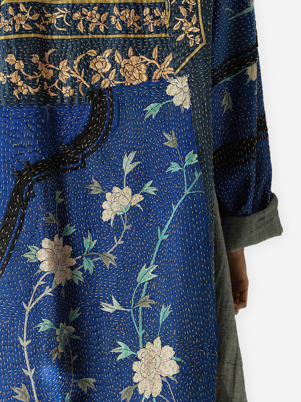 19th Century Chinese Silk Cilla Coat