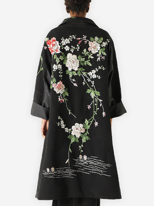 1920s Chinese Silk Kimono Cilla Coat