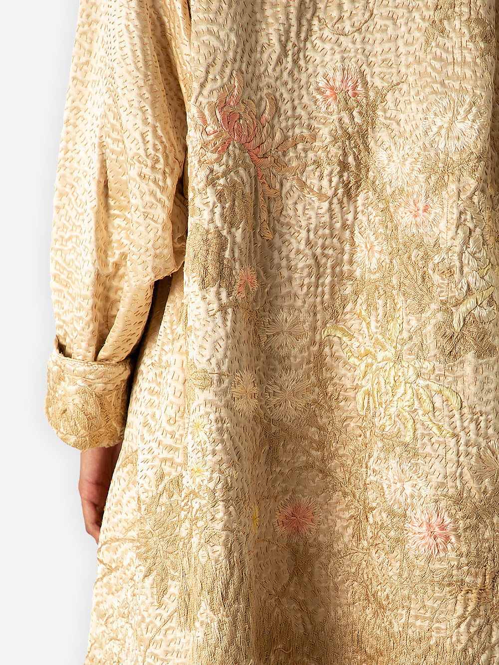 19th Century Chinese Silk Cilla Coat
