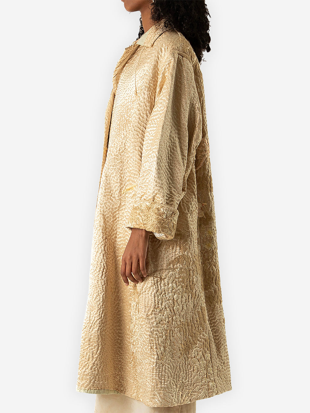 19th Century Chinese Silk Cilla Coat