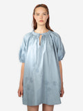 Vintage Embroidered Poplin Constance Smock