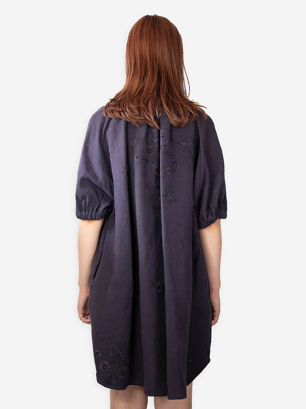 Vintage Embroidered Linen Constance Smock