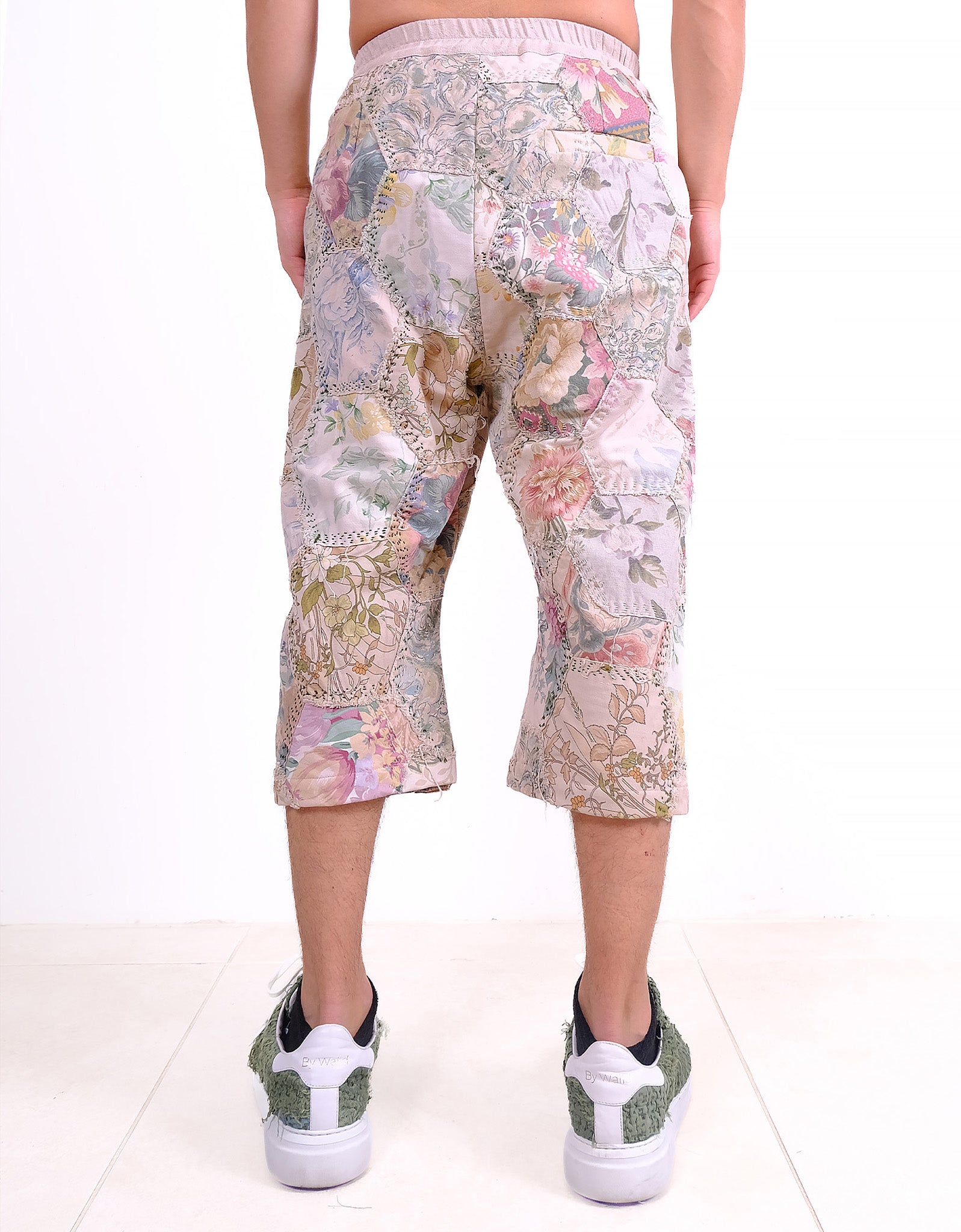 Vintage Cotton Cropped Massimo Trousers