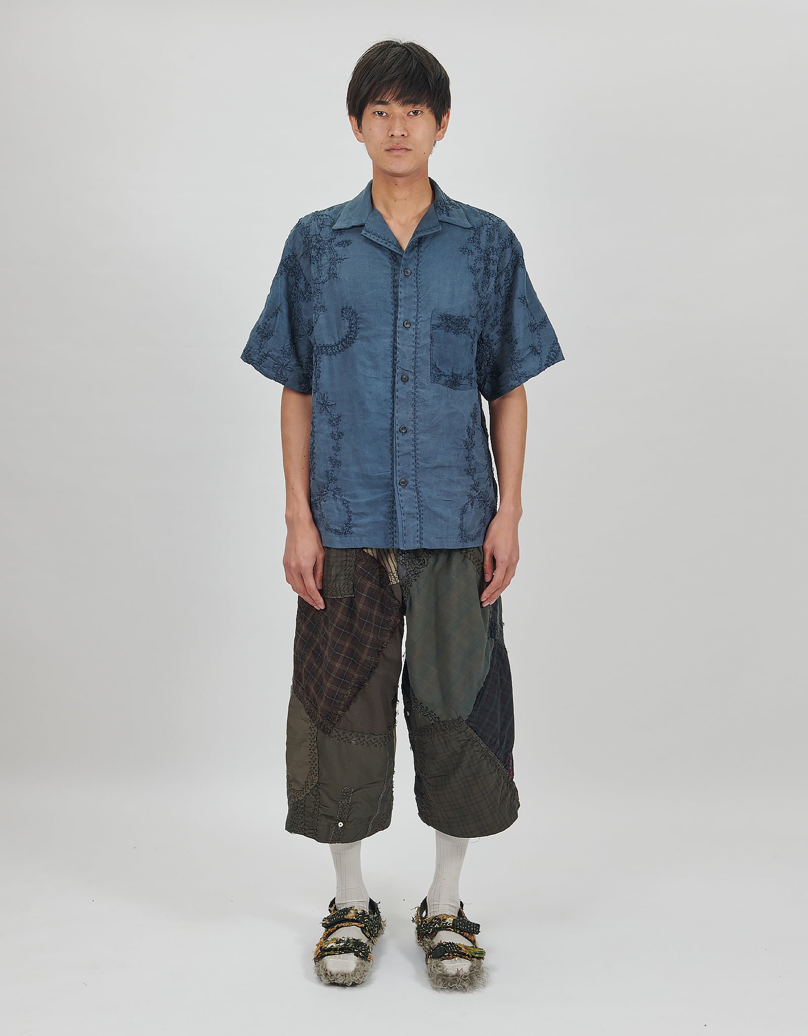 19th Century Lace Cuban Shirt