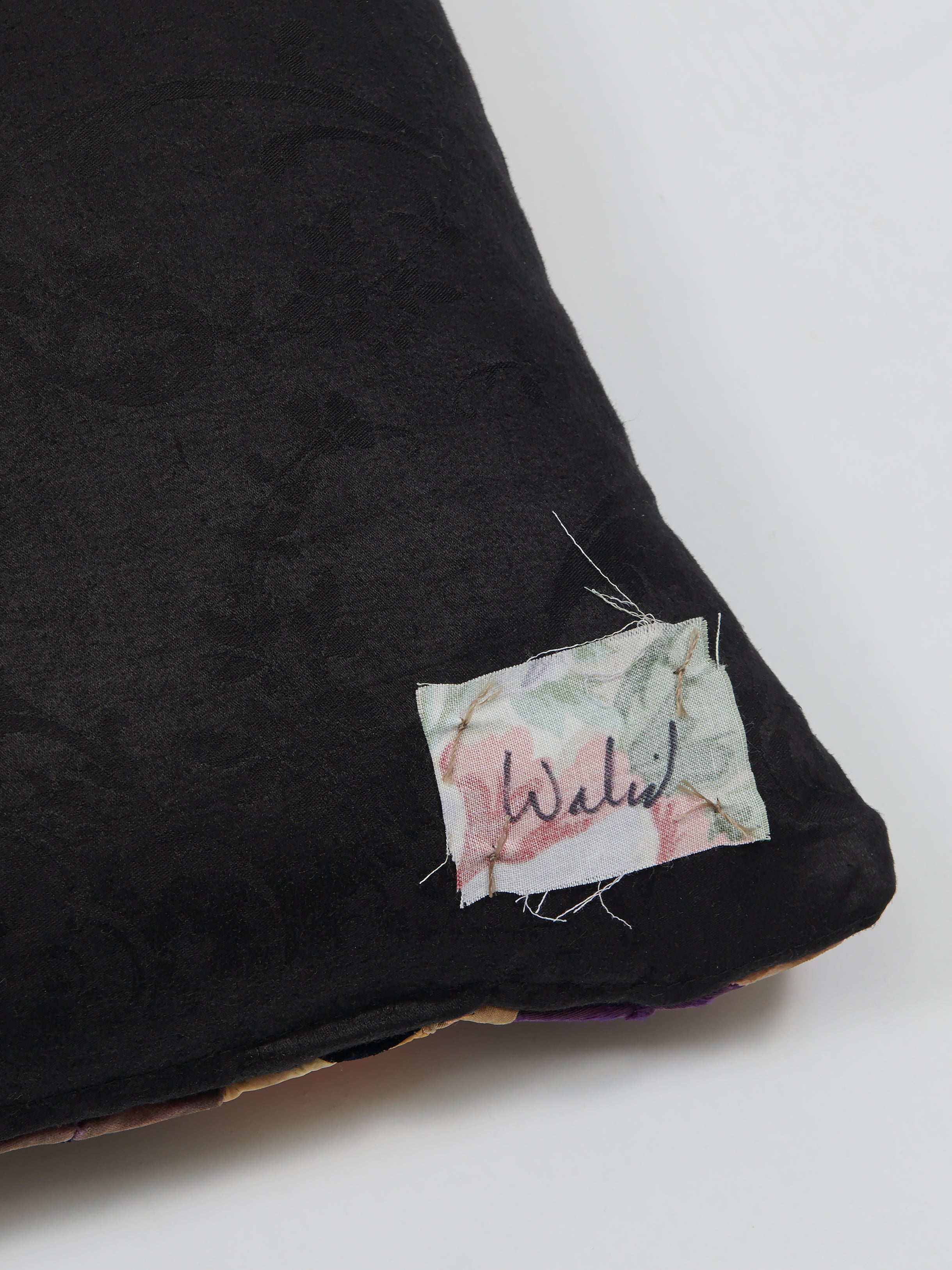 19th Century Silk & Velvet Cushion | 1228