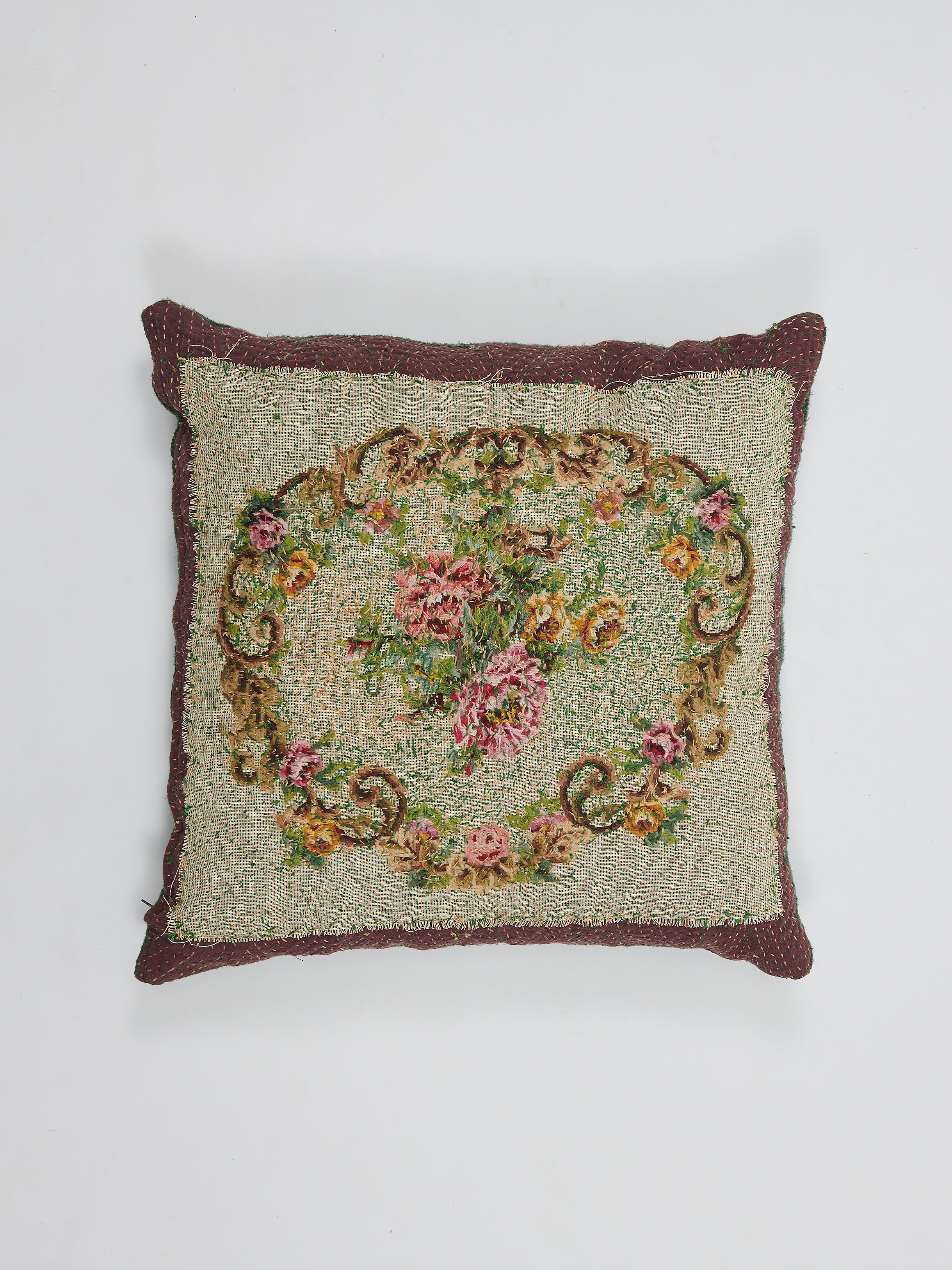 19th Century Needlepoint Cushion | 1243